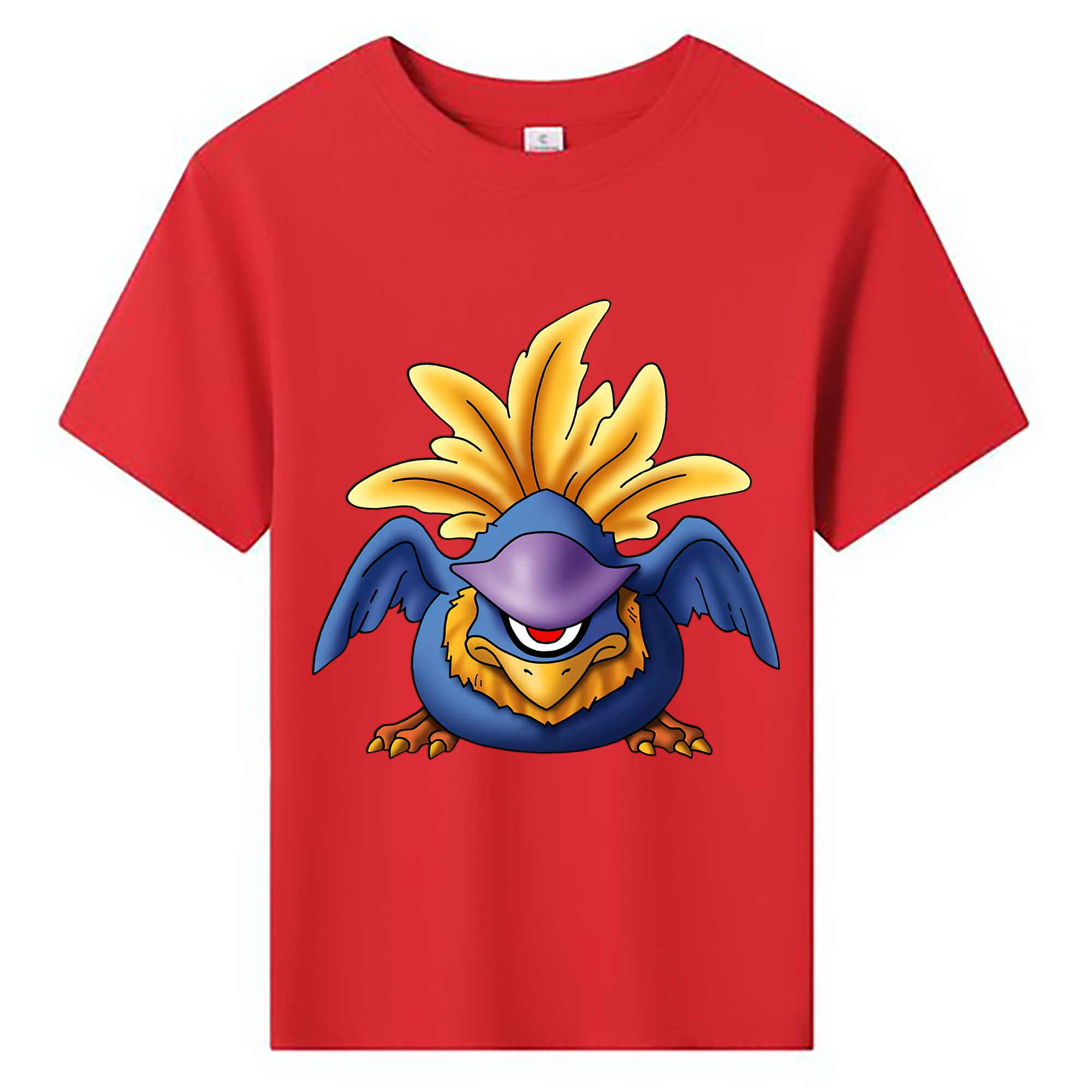 （画像用） ドラゴンクエスト Doragon Kuesuto Dragon Quest 綿100％キッズTシャツ（フロントプリント）