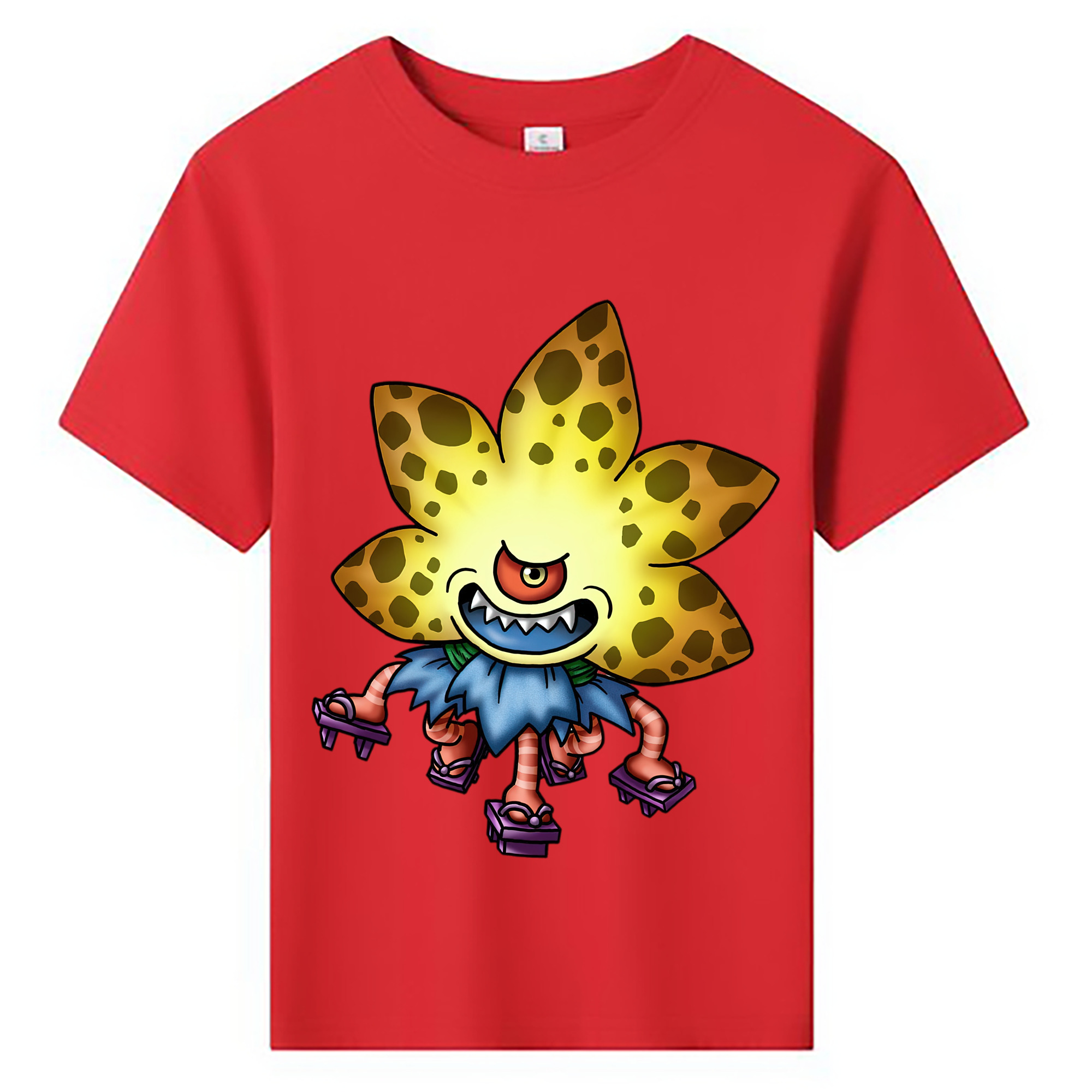 （画像用） ドラゴンクエスト Doragon Kuesuto Dragon Quest 綿100％キッズTシャツ（フロントプリント）