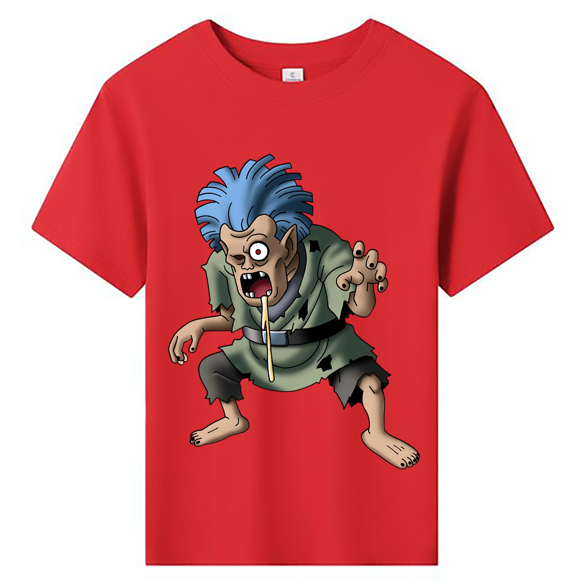 （画像用） ドラゴンクエスト Doragon Kuesuto Dragon Quest 綿100％キッズTシャツ（フロントプリント）