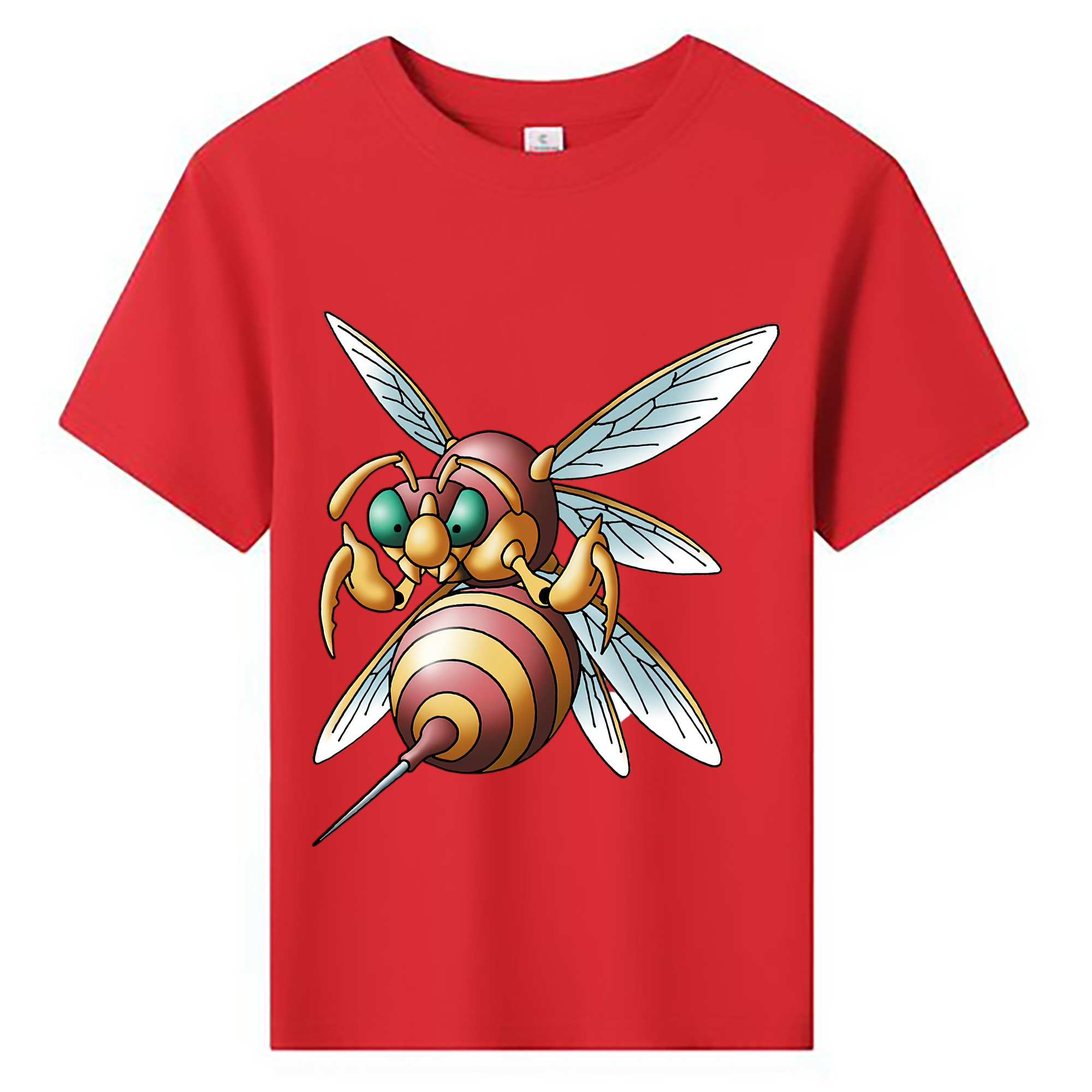 （画像用） ドラゴンクエスト Doragon Kuesuto Dragon Quest 綿100％キッズTシャツ（フロントプリント）