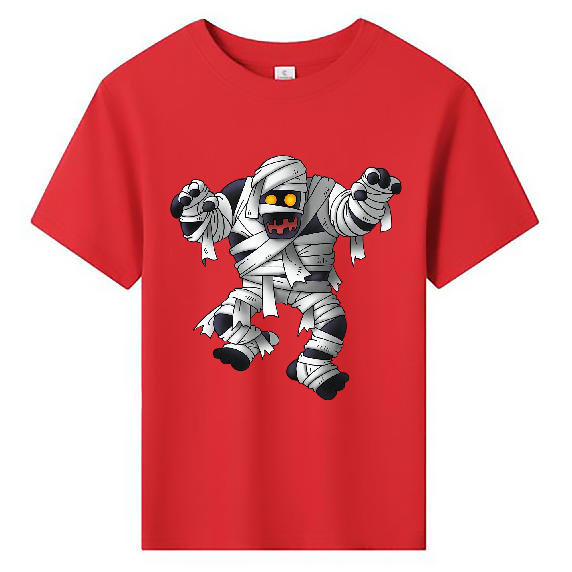 （画像用） ドラゴンクエスト Doragon Kuesuto Dragon Quest 綿100％キッズTシャツ（フロントプリント）