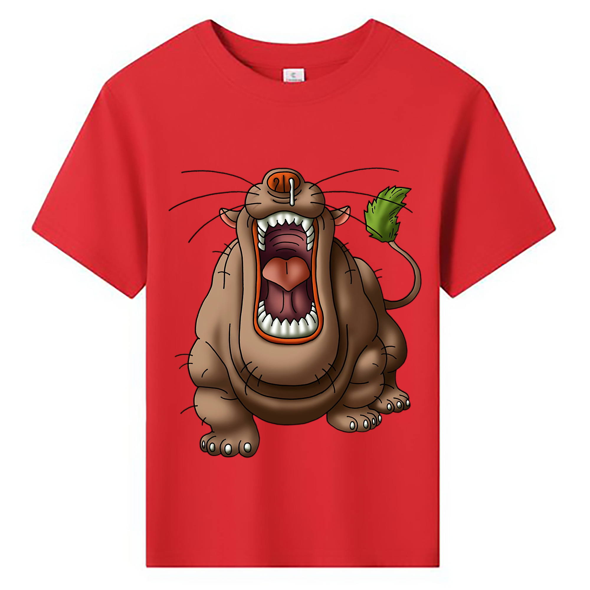 （画像用） ドラゴンクエスト Doragon Kuesuto Dragon Quest 綿100％キッズTシャツ（フロントプリント）