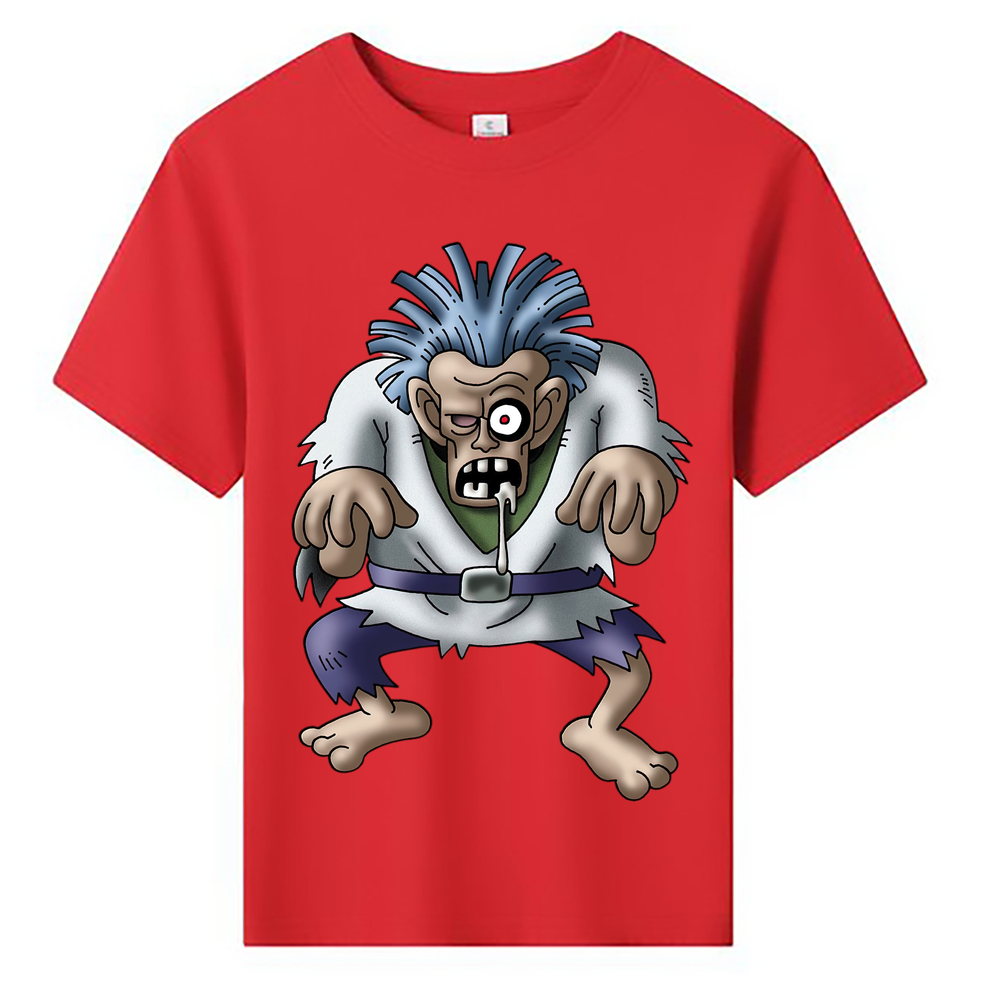 （画像用） ドラゴンクエスト Doragon Kuesuto Dragon Quest 綿100％キッズTシャツ（フロントプリント）