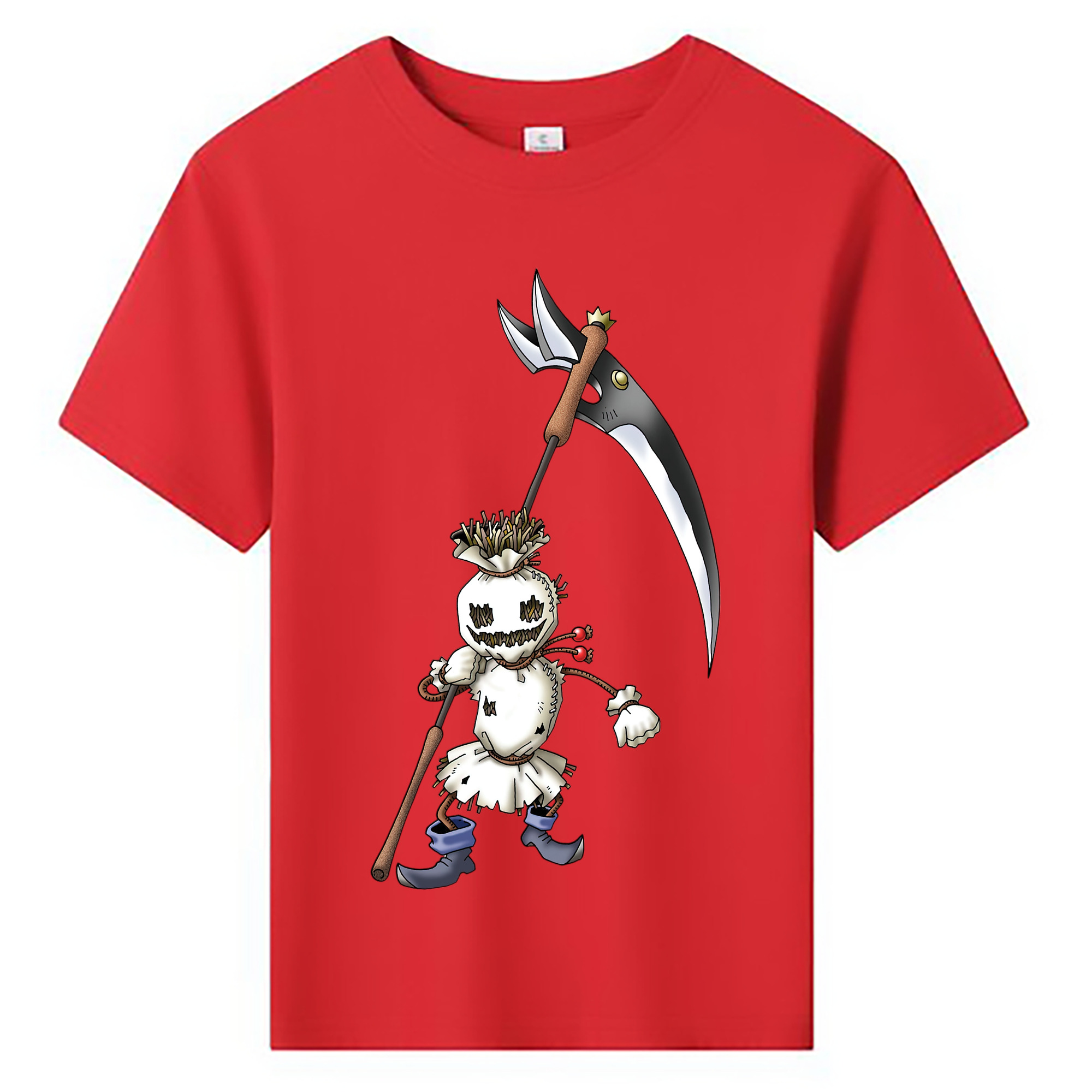 （画像用） ドラゴンクエスト Doragon Kuesuto Dragon Quest 綿100％キッズTシャツ（フロントプリント）