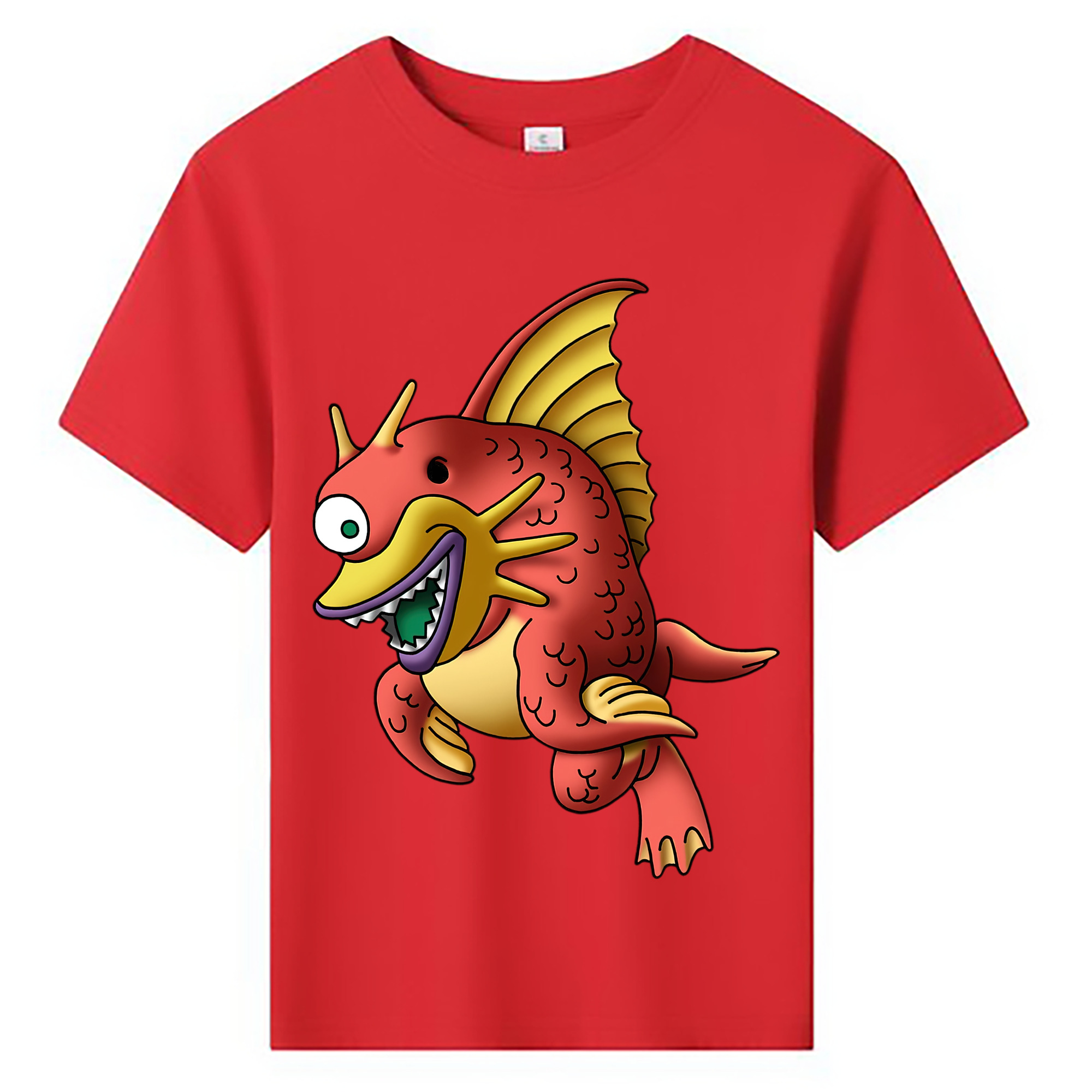 （画像用） ドラゴンクエスト Doragon Kuesuto Dragon Quest 綿100％キッズTシャツ（フロントプリント）