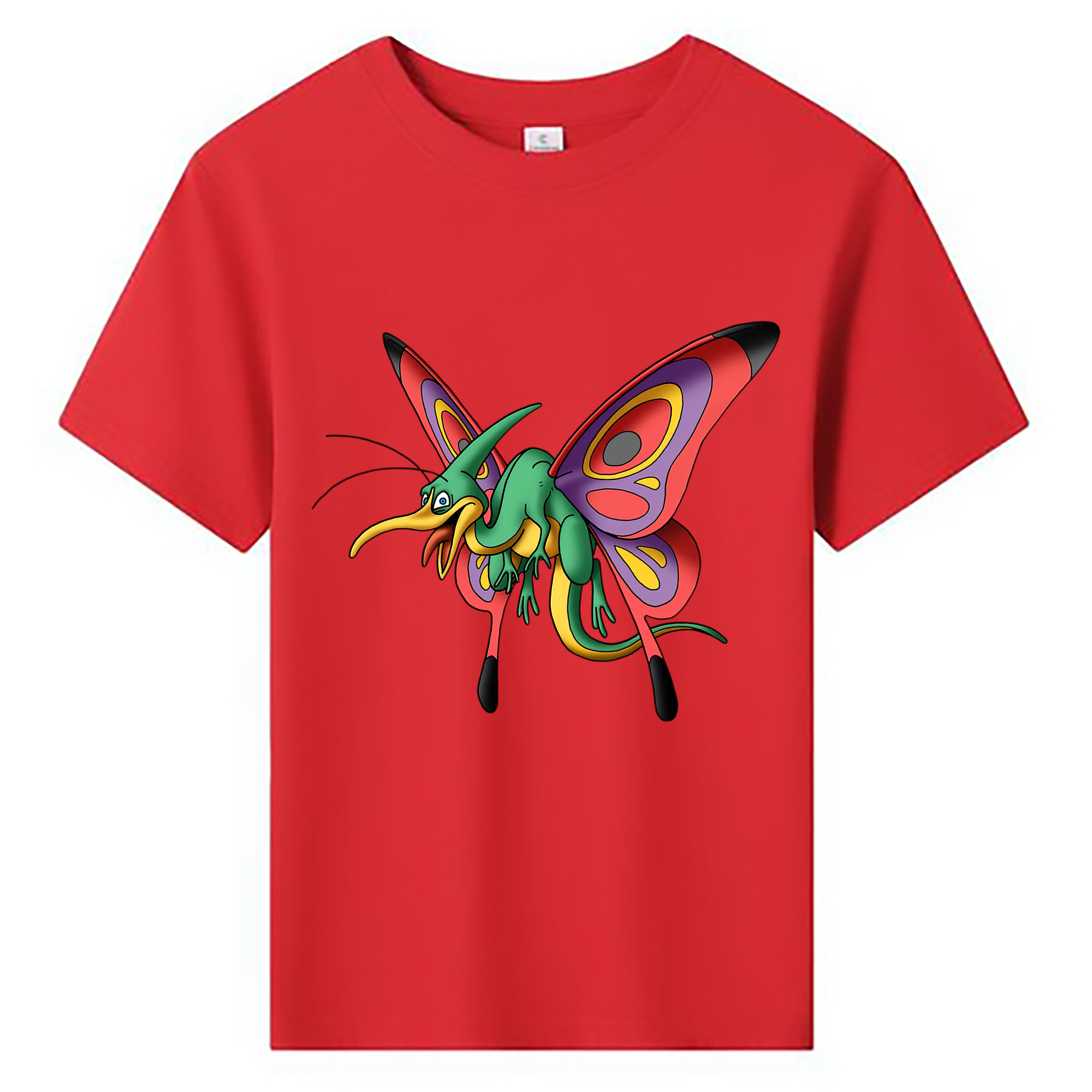（画像用） ドラゴンクエスト Doragon Kuesuto Dragon Quest 綿100％キッズTシャツ（フロントプリント）