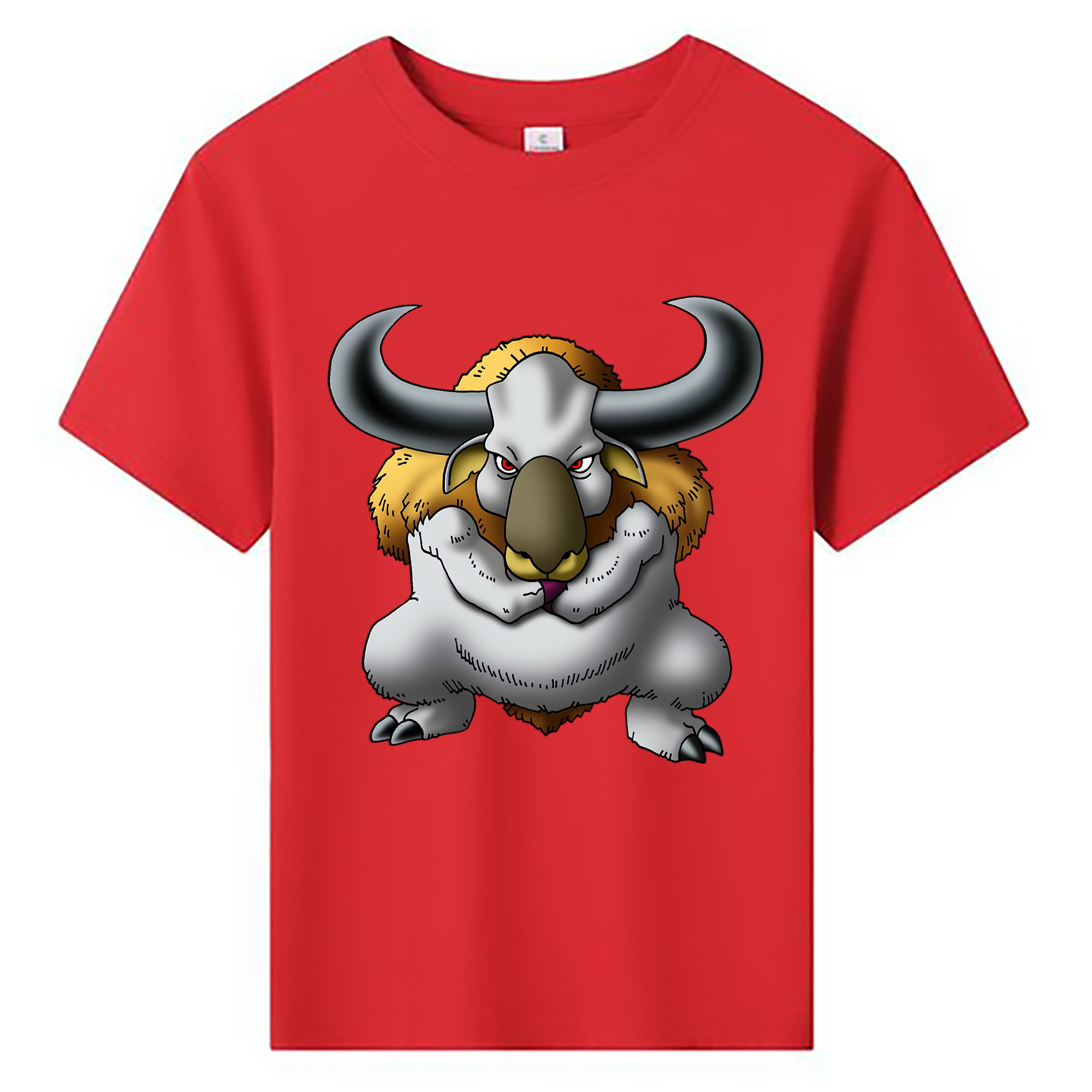 （画像用） ドラゴンクエスト Doragon Kuesuto Dragon Quest 綿100％キッズTシャツ（フロントプリント）