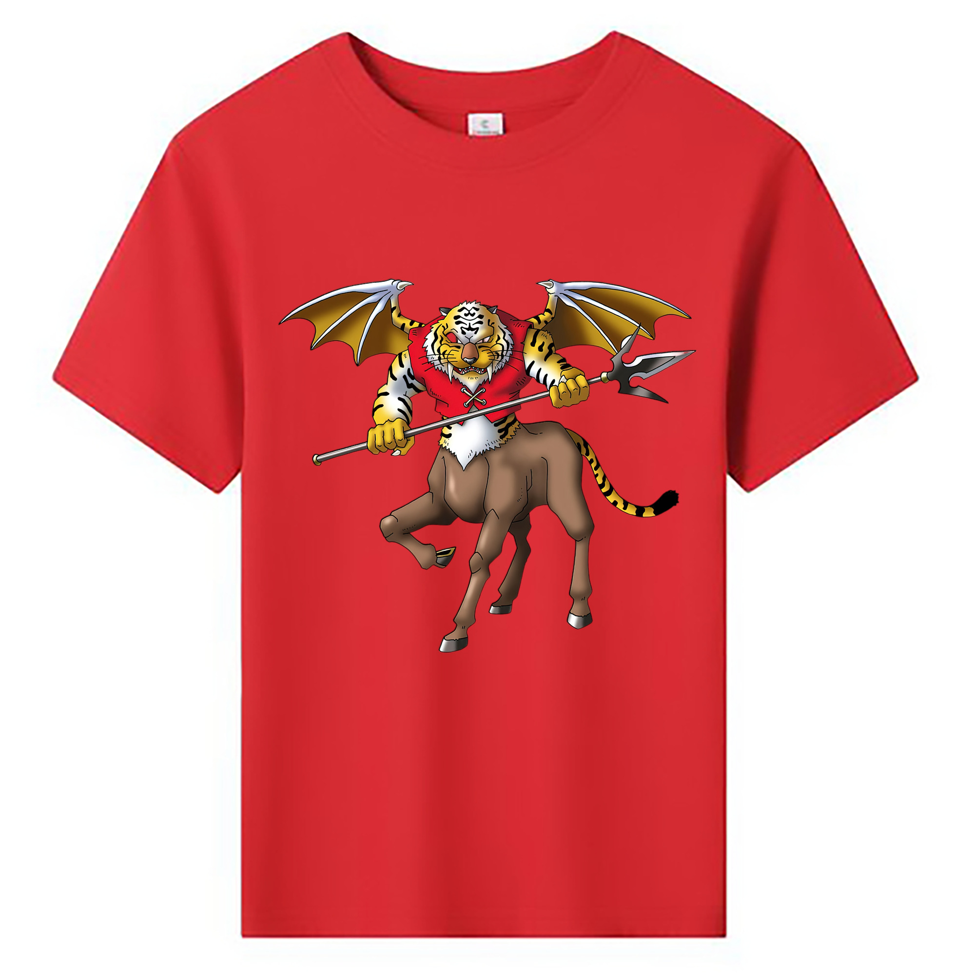 （画像用） ドラゴンクエスト Doragon Kuesuto Dragon Quest 綿100％キッズTシャツ（フロントプリント）