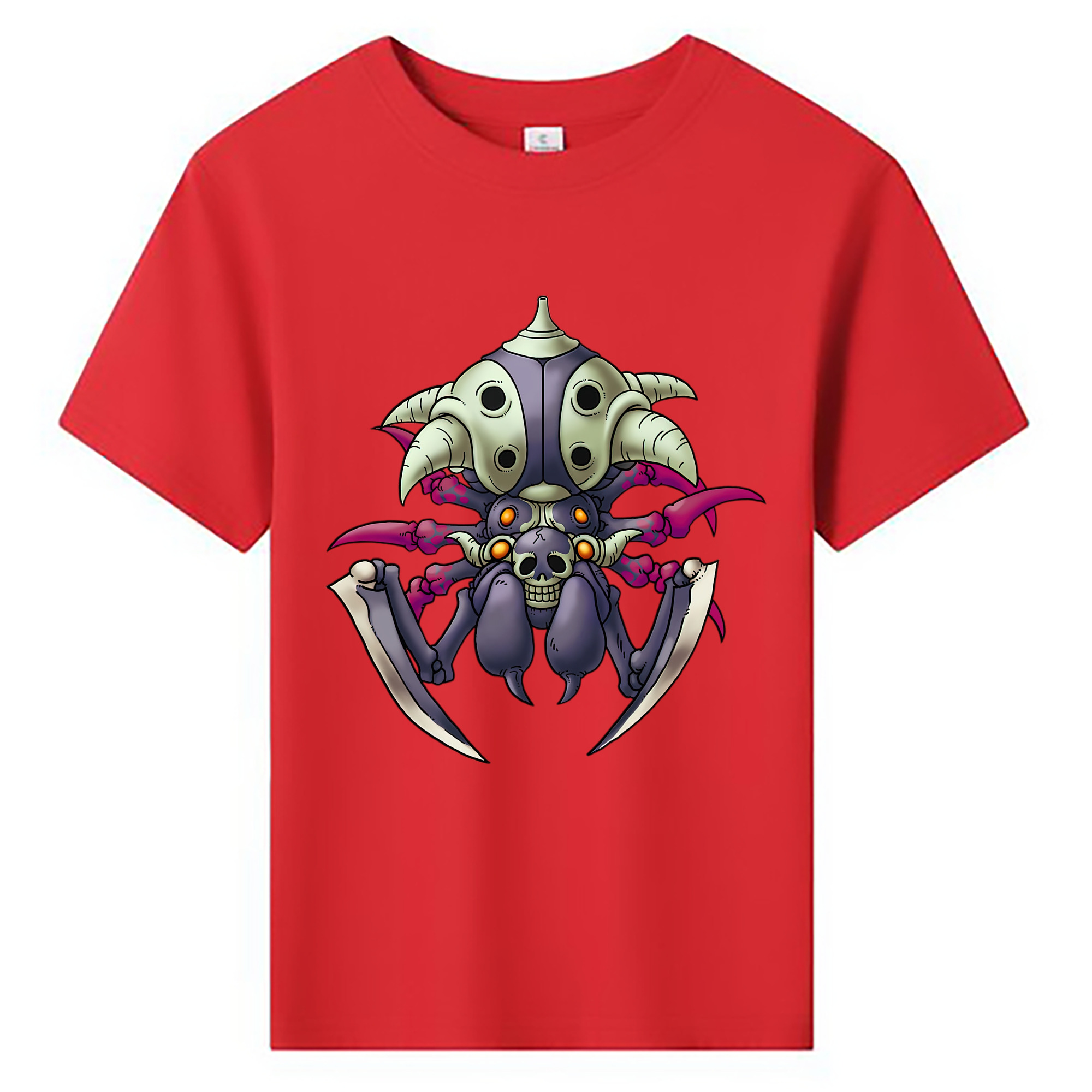 （画像用） ドラゴンクエスト Doragon Kuesuto Dragon Quest 綿100％キッズTシャツ（フロントプリント）