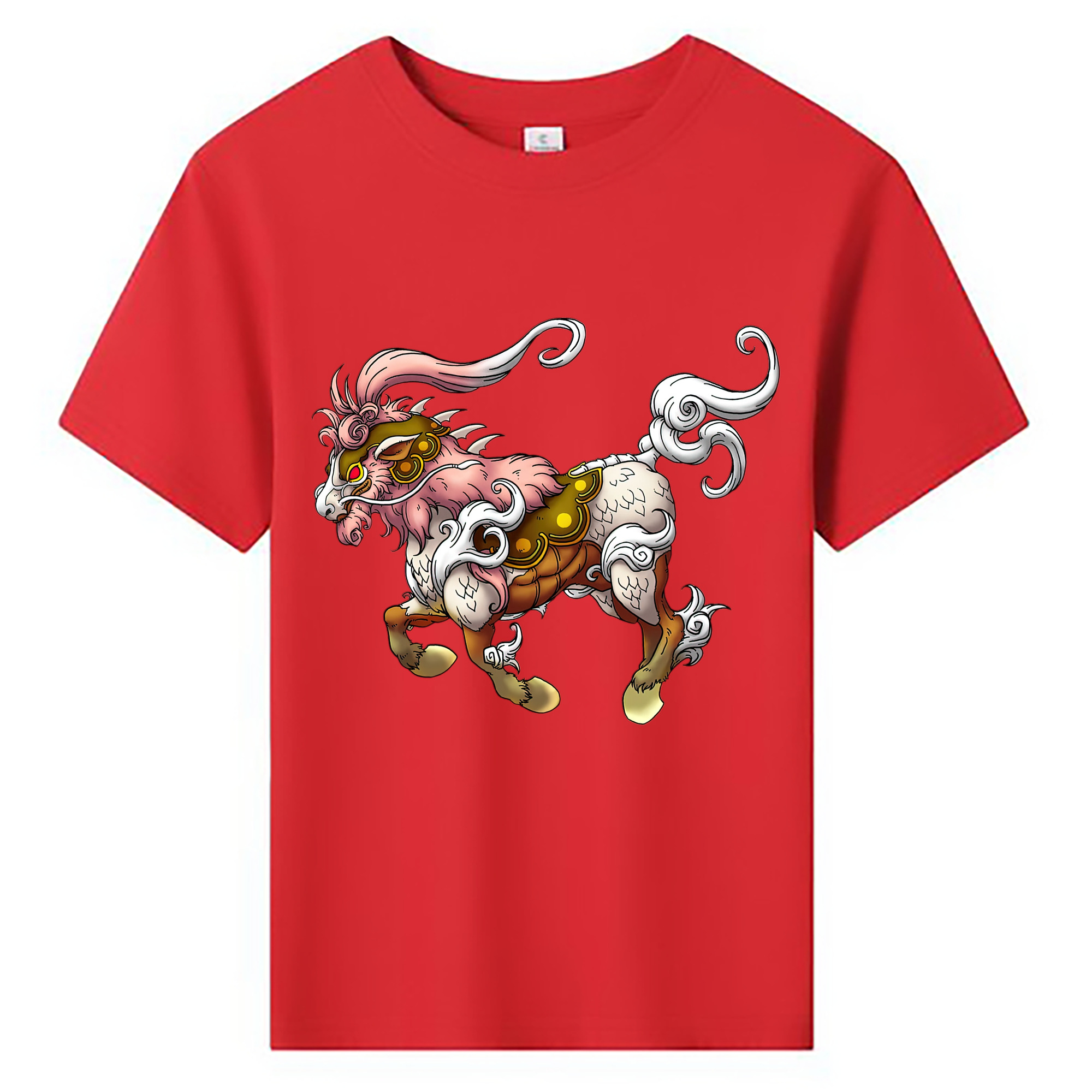 （画像用） ドラゴンクエスト Doragon Kuesuto Dragon Quest 綿100％キッズTシャツ（フロントプリント）