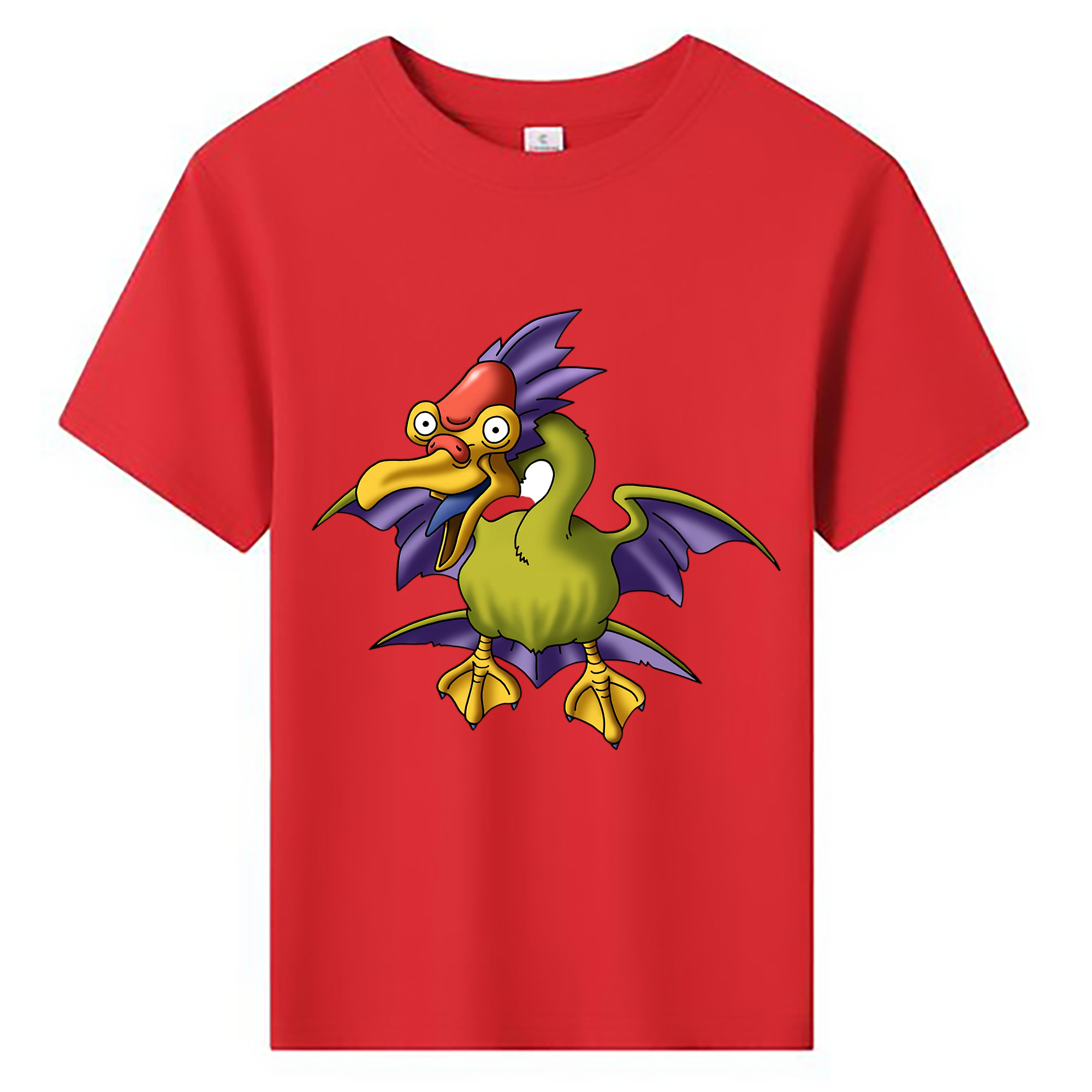 （画像用） ドラゴンクエスト Doragon Kuesuto Dragon Quest 綿100％キッズTシャツ（フロントプリント）