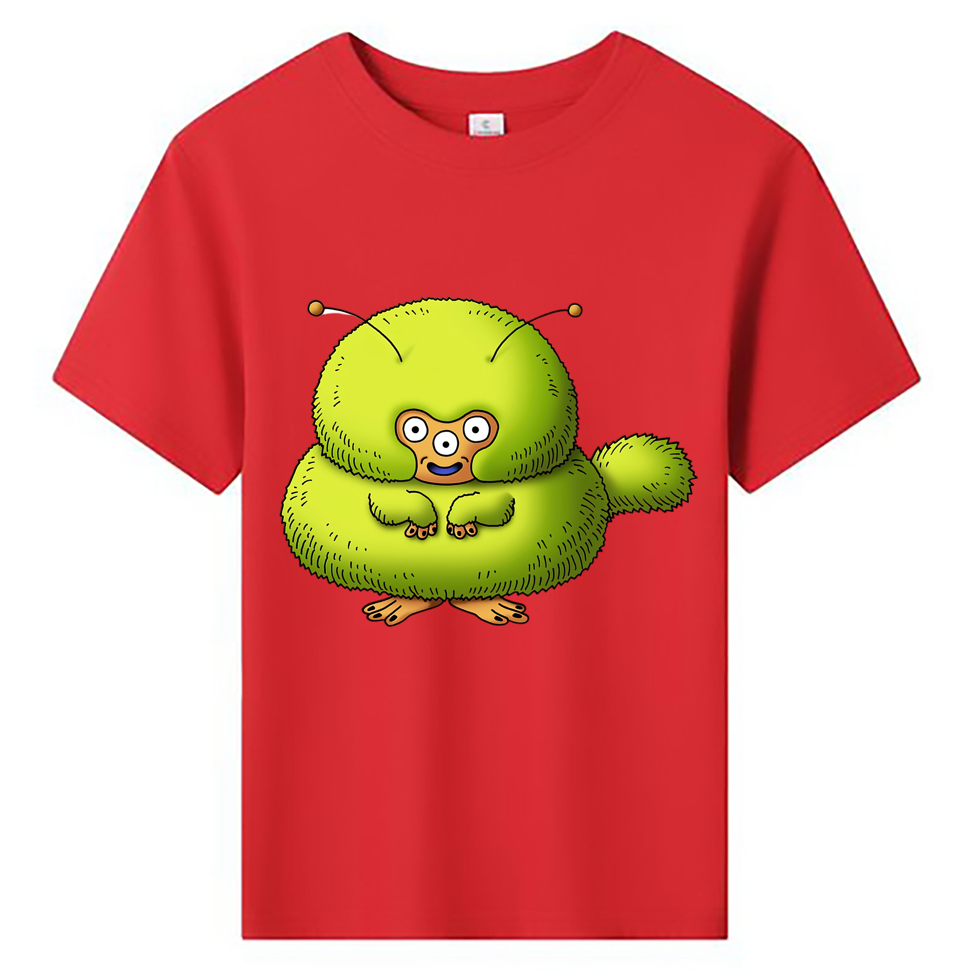 （画像用） ドラゴンクエスト Doragon Kuesuto Dragon Quest 綿100％キッズTシャツ（フロントプリント）
