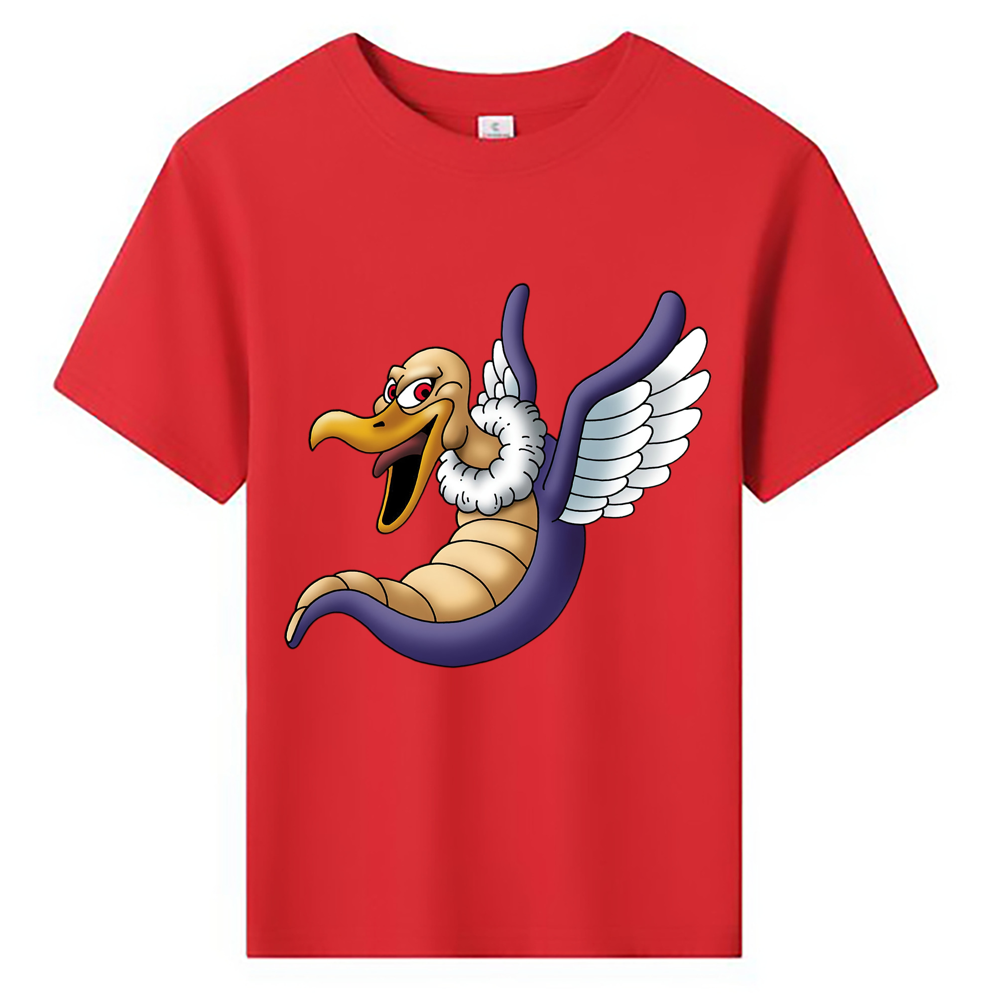 （画像用） ドラゴンクエスト Doragon Kuesuto Dragon Quest 綿100％キッズTシャツ（フロントプリント）