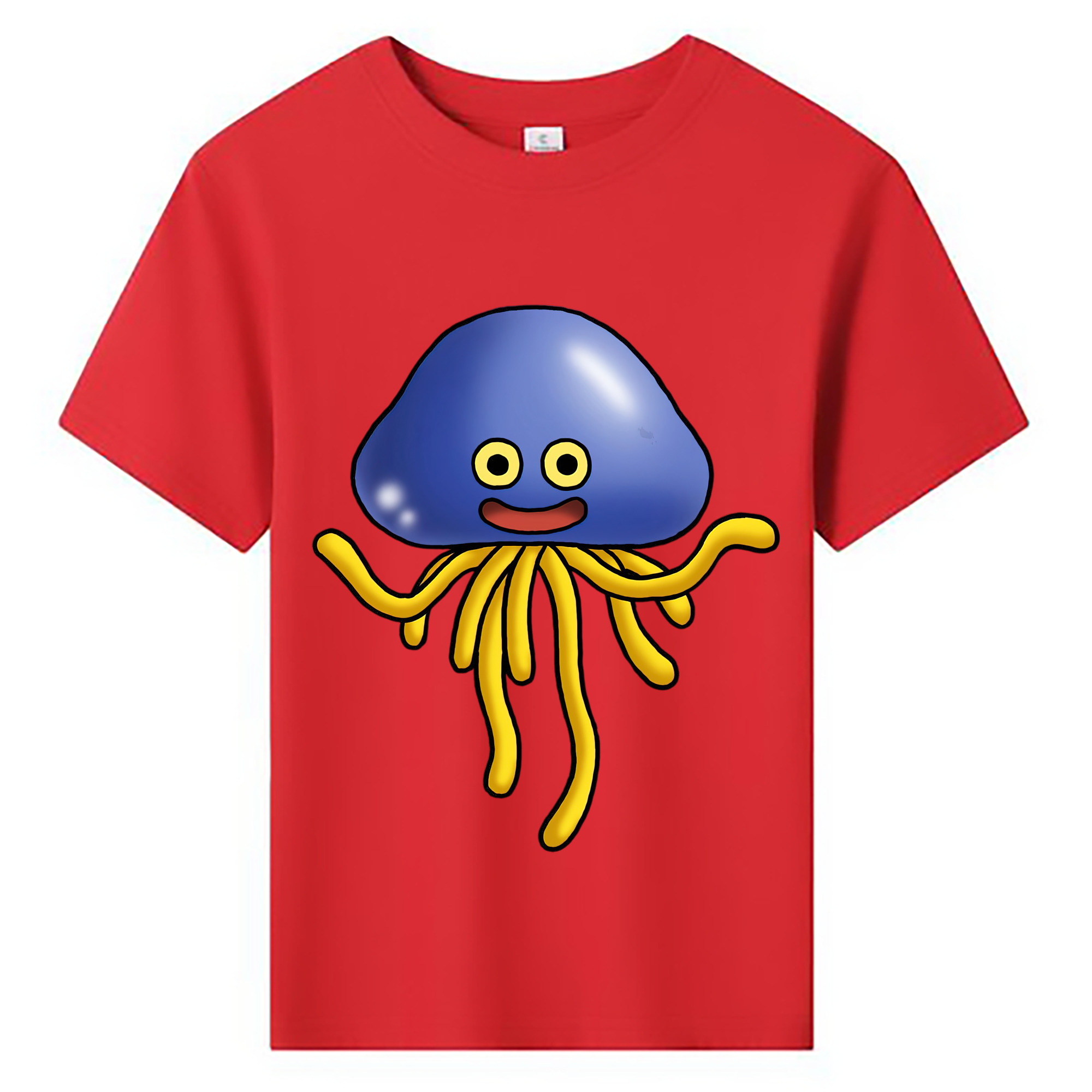 （画像用） ドラゴンクエスト Doragon Kuesuto Dragon Quest 綿100％キッズTシャツ（フロントプリント）