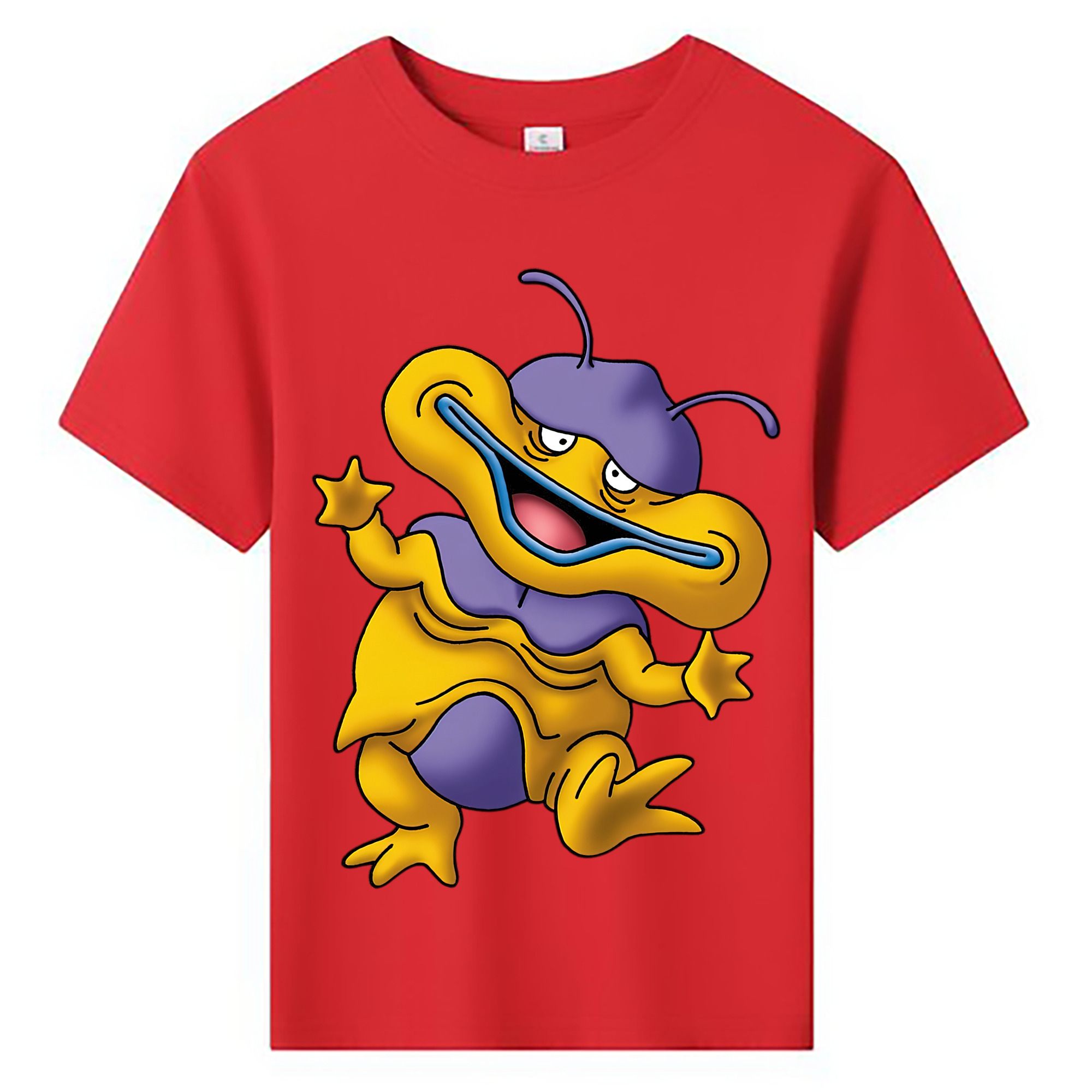 （画像用） ドラゴンクエスト Doragon Kuesuto Dragon Quest 綿100％キッズTシャツ（フロントプリント）