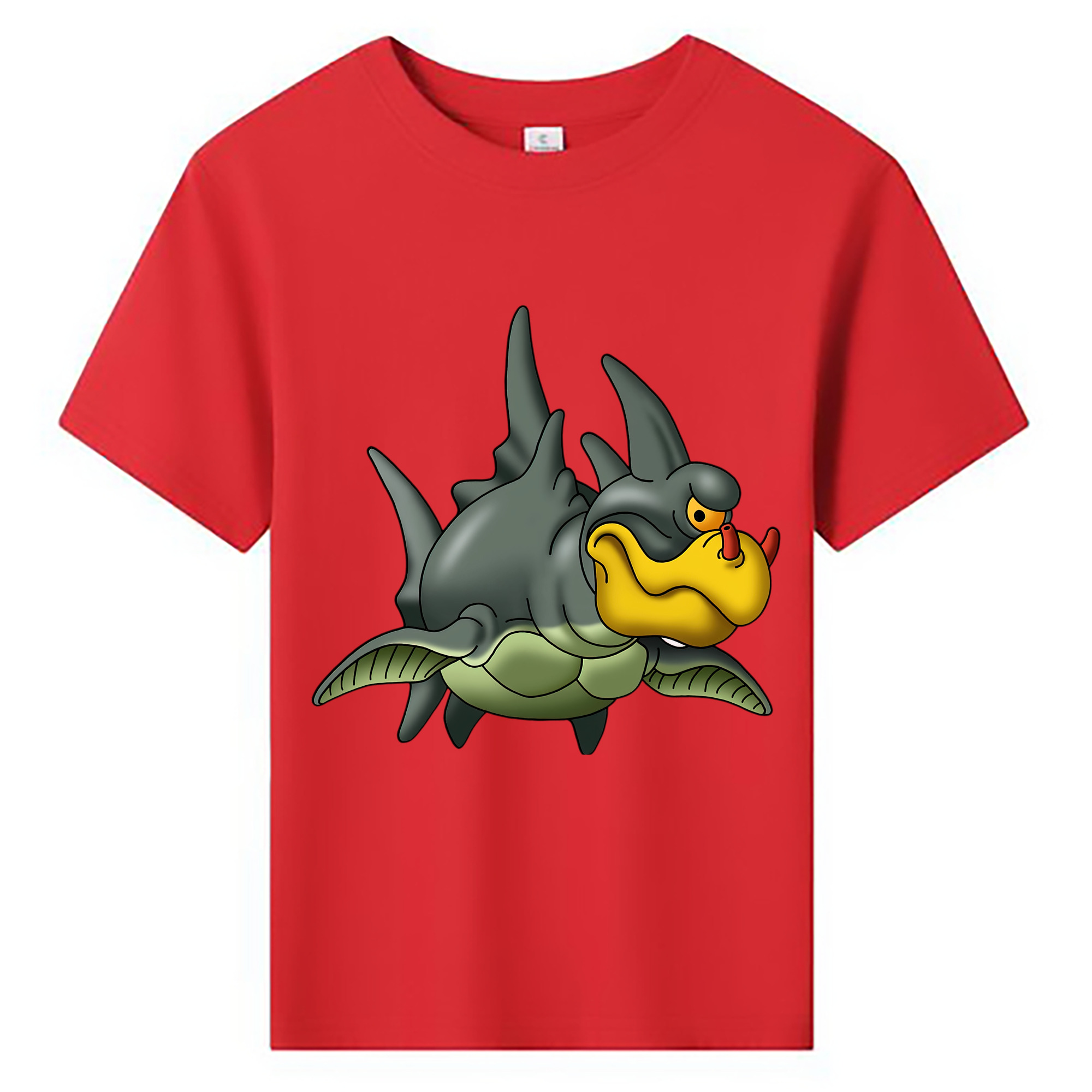 （画像用） ドラゴンクエスト Doragon Kuesuto Dragon Quest 綿100％キッズTシャツ（フロントプリント）