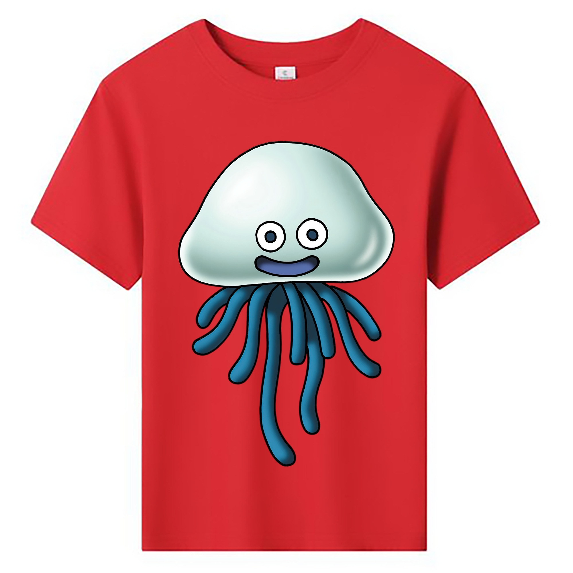 （画像用） ドラゴンクエスト Doragon Kuesuto Dragon Quest 綿100％キッズTシャツ（フロントプリント）