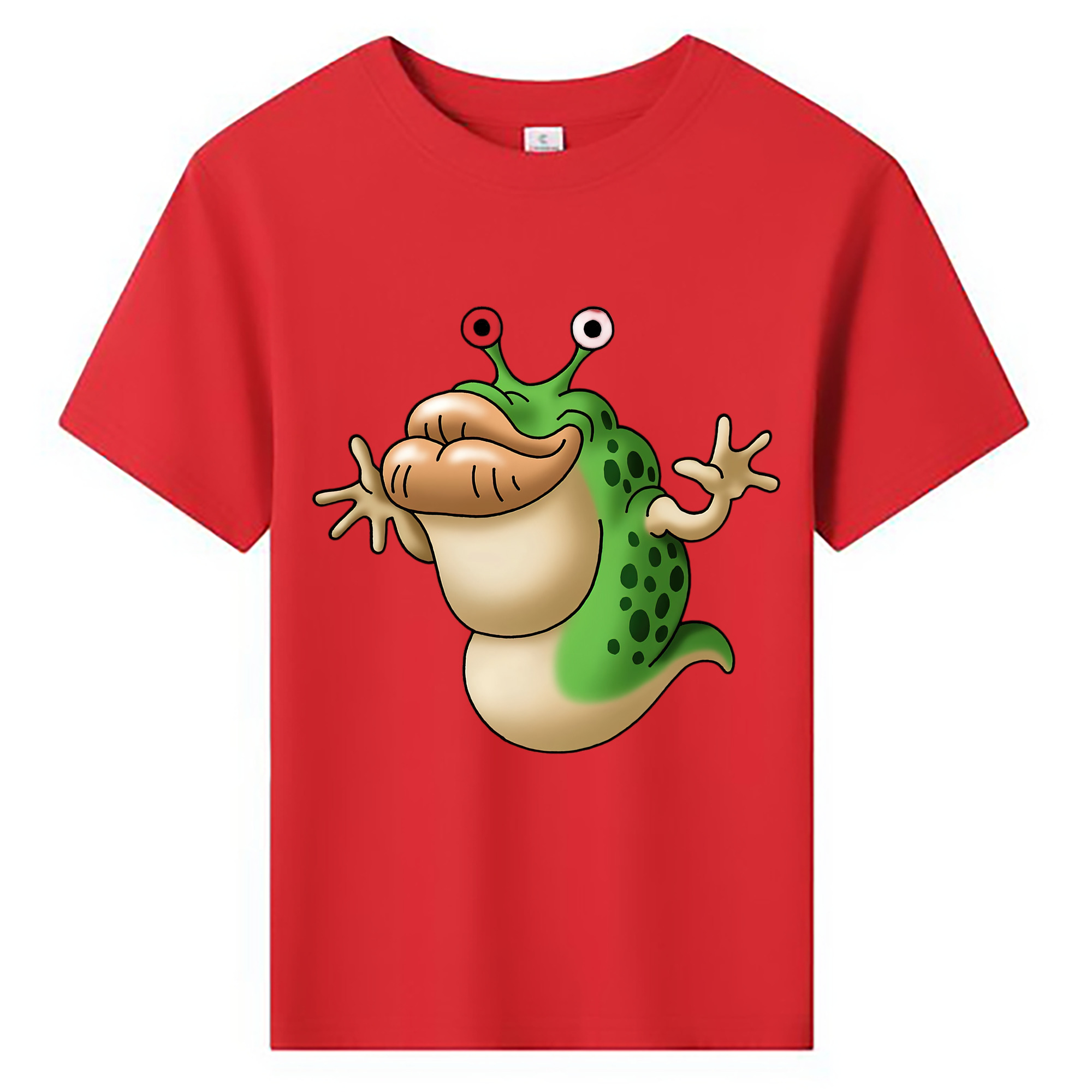 （画像用） ドラゴンクエスト Doragon Kuesuto Dragon Quest 綿100％キッズTシャツ（フロントプリント）