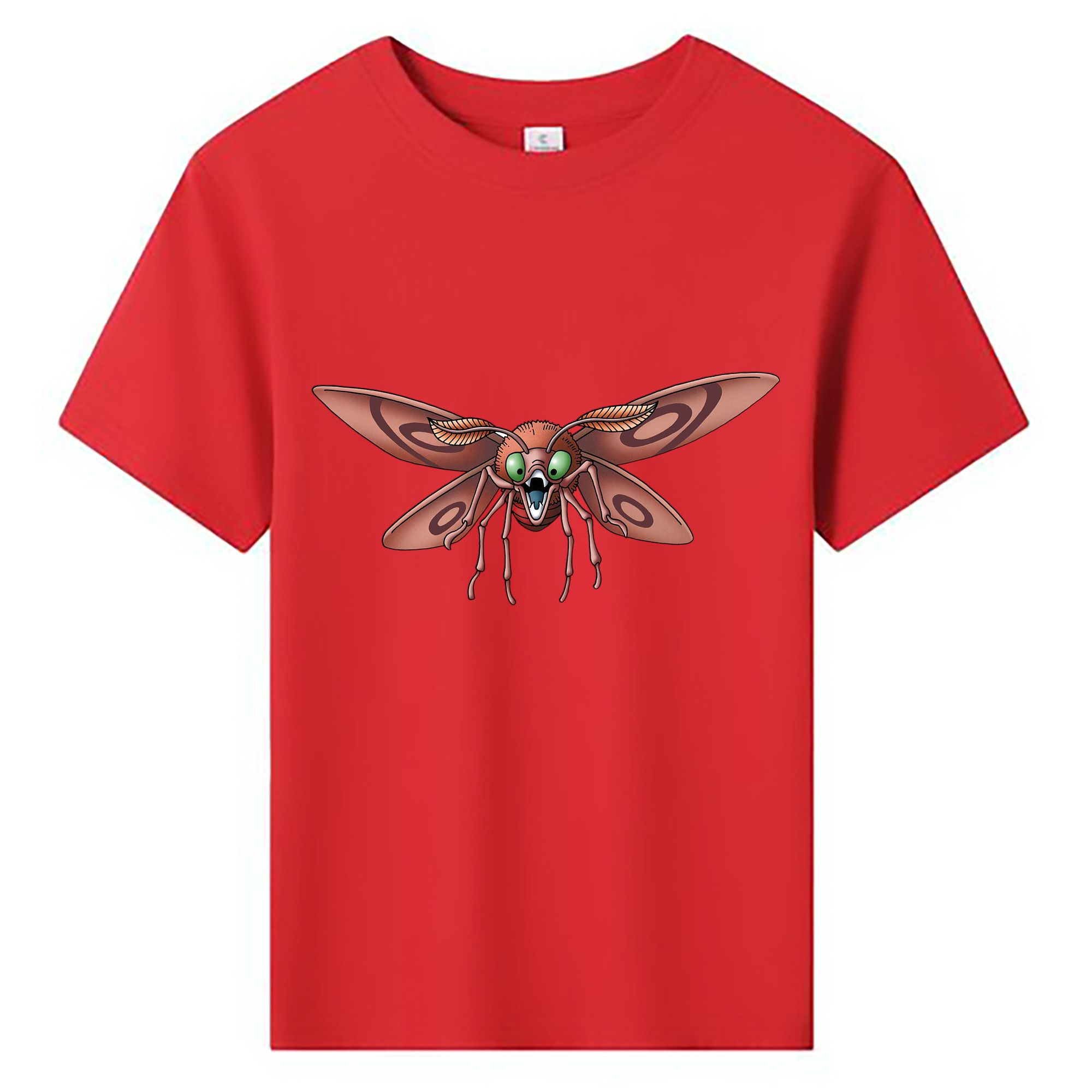 （画像用） ドラゴンクエスト Doragon Kuesuto Dragon Quest 綿100％キッズTシャツ（フロントプリント）