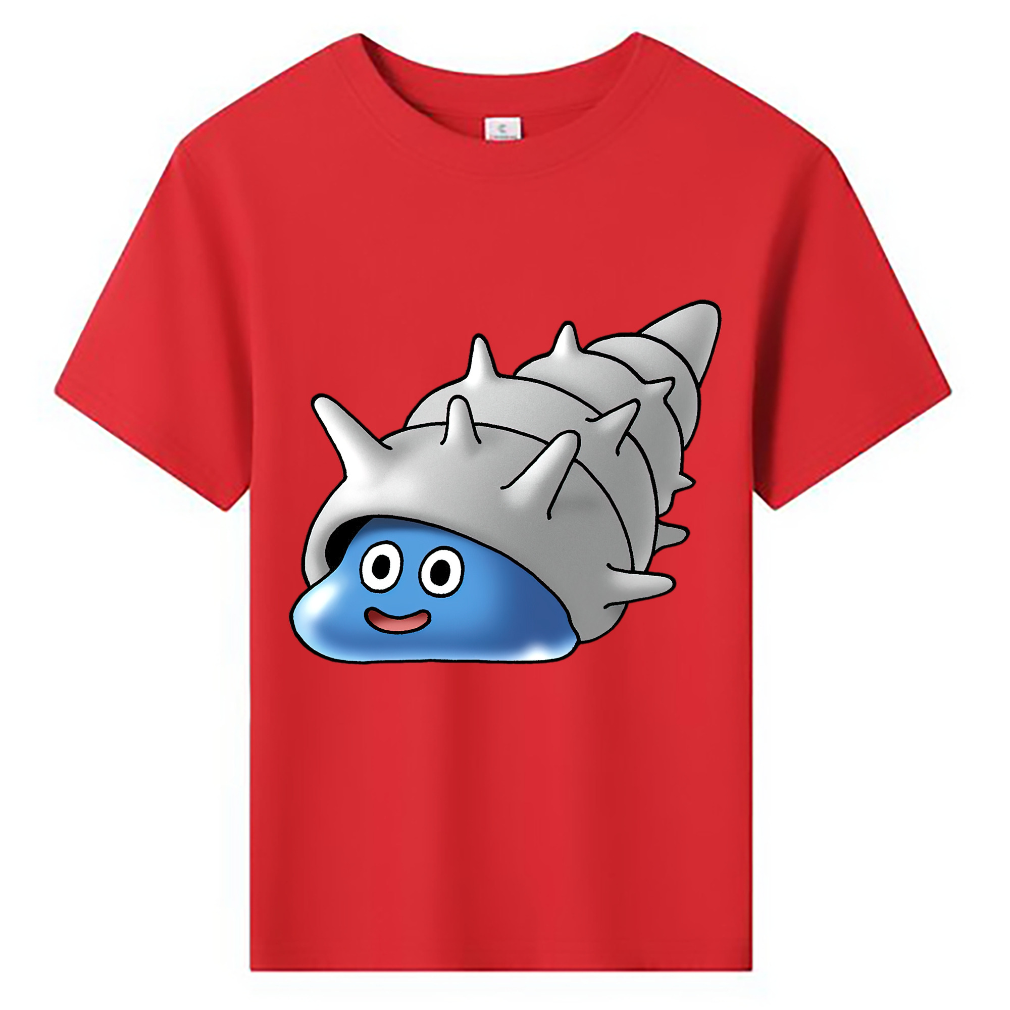 （画像用） ドラゴンクエスト Doragon Kuesuto Dragon Quest 綿100％キッズTシャツ（フロントプリント）