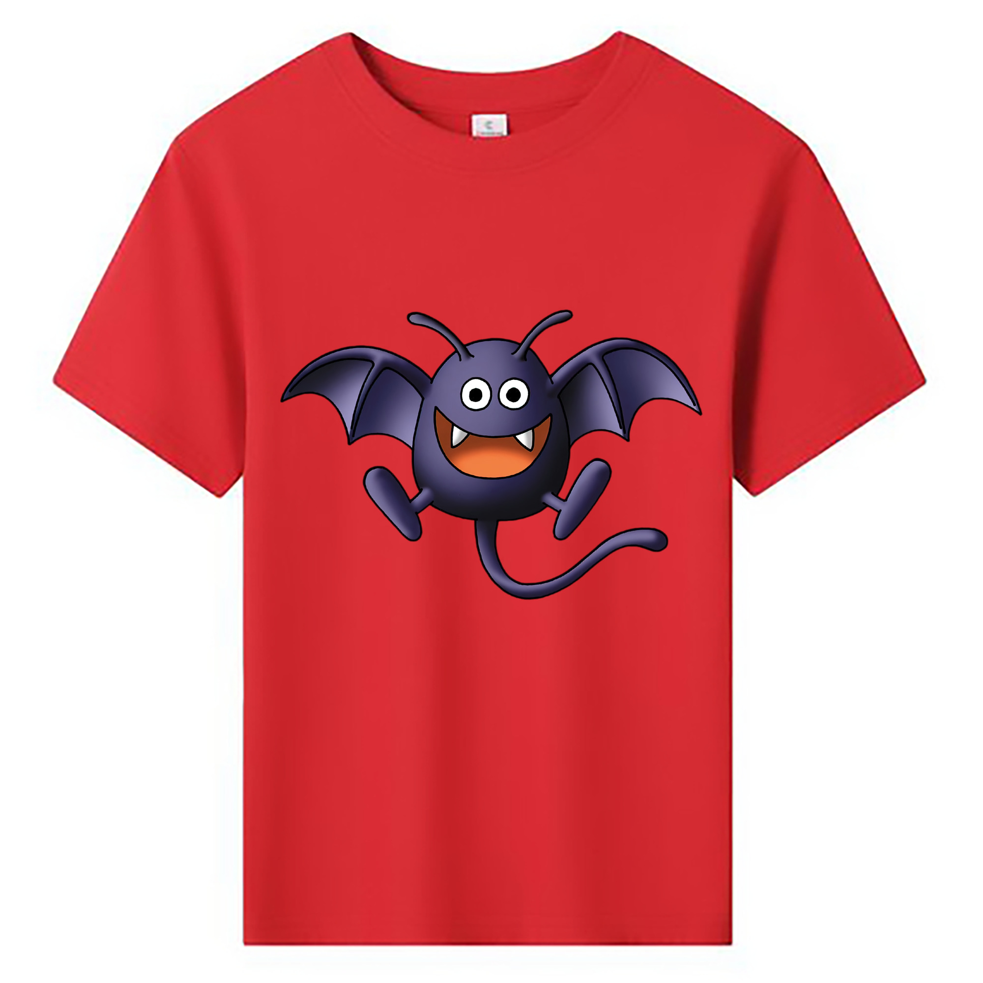（画像用） ドラゴンクエスト Doragon Kuesuto Dragon Quest 綿100％キッズTシャツ（フロントプリント）