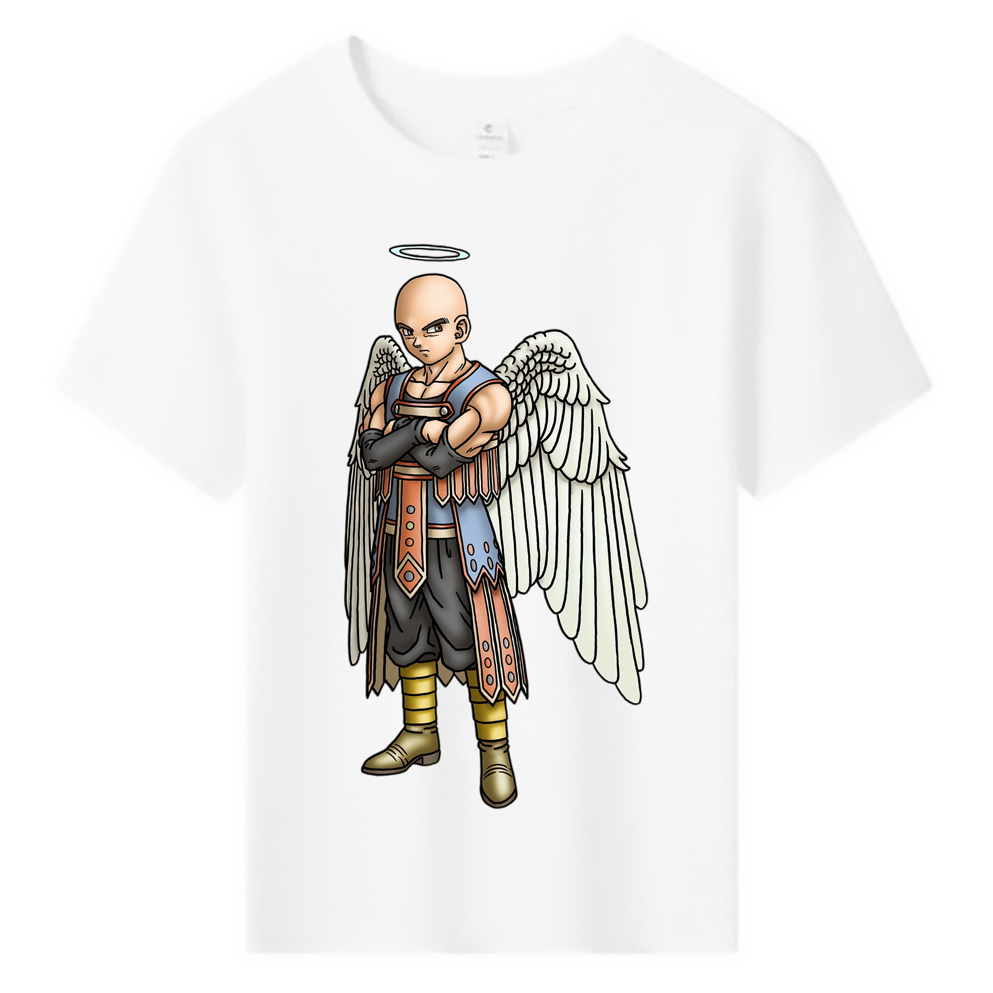 （画像用） ドラゴンクエスト Doragon Kuesuto Dragon Quest 綿100％キッズTシャツ（フロントプリント）