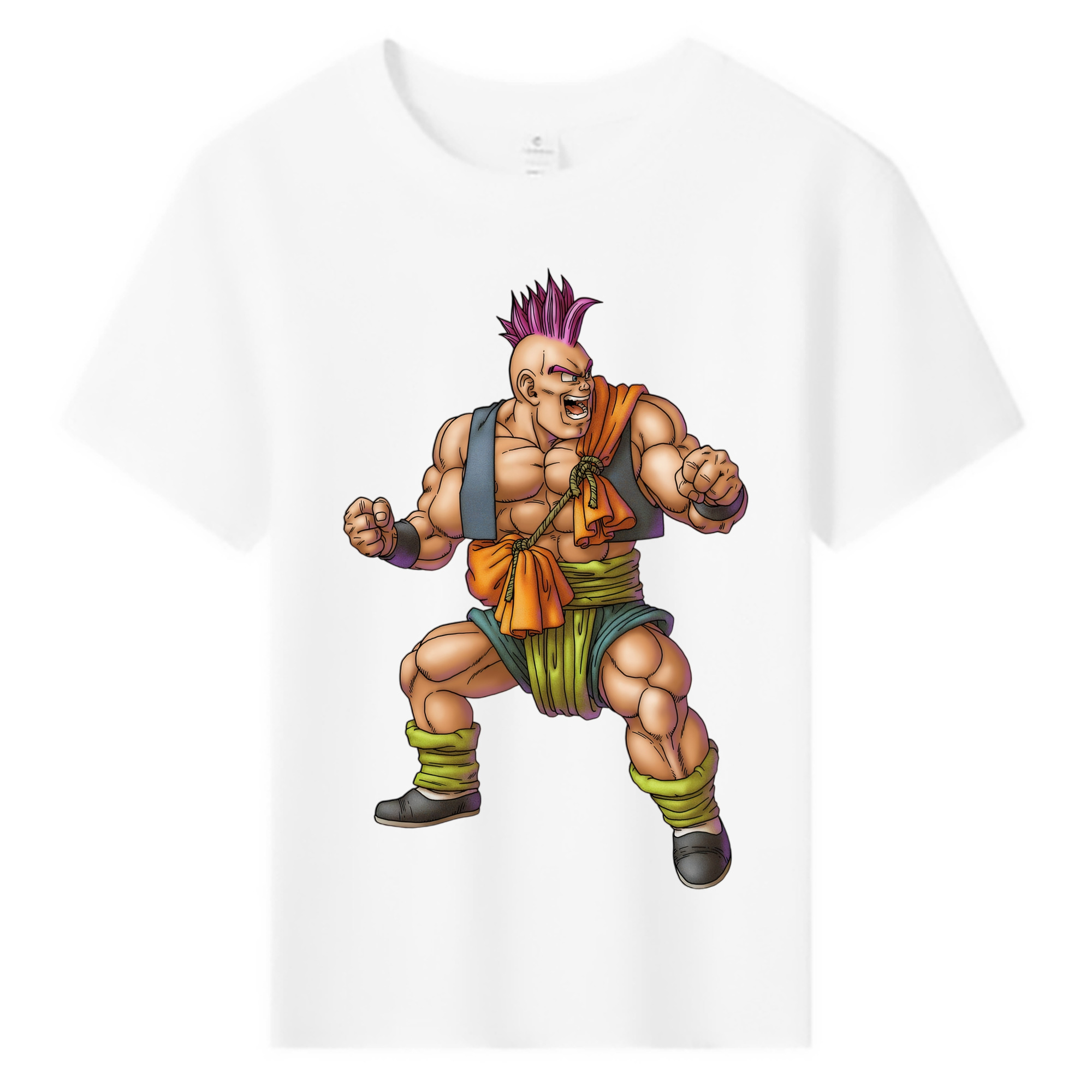 （画像用） ドラゴンクエスト Doragon Kuesuto Dragon Quest 綿100％キッズTシャツ（フロントプリント）