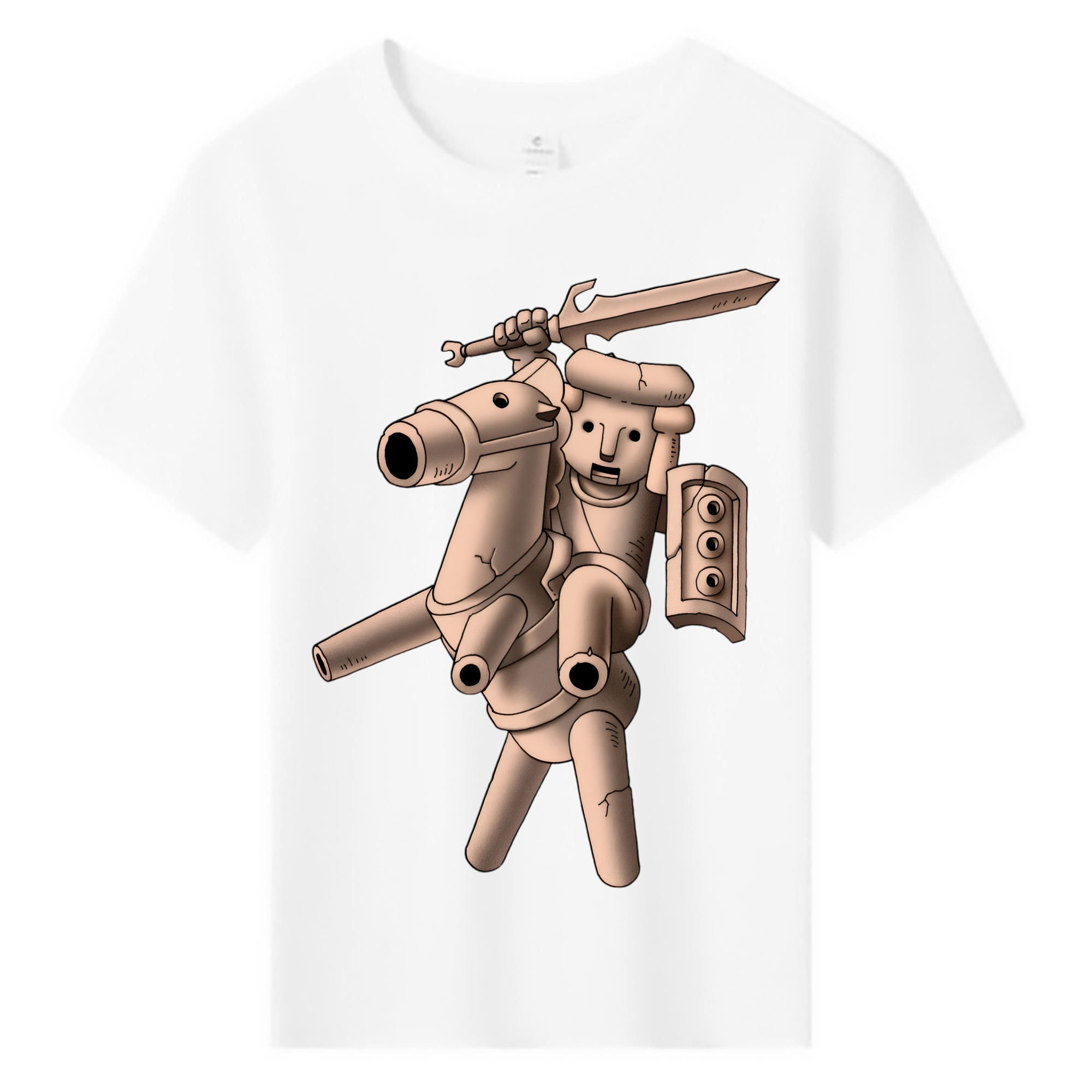 （画像用） ドラゴンクエスト Doragon Kuesuto Dragon Quest 綿100％キッズTシャツ（フロントプリント）