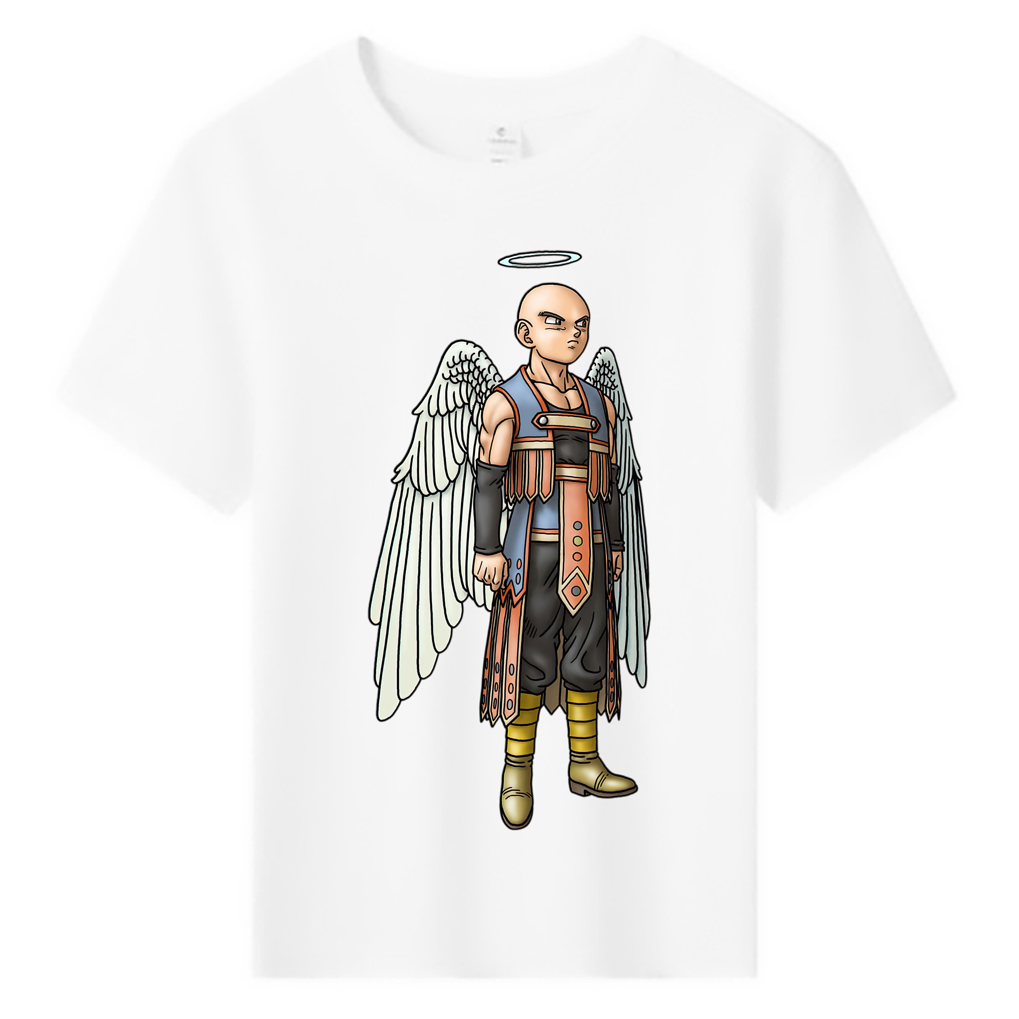 （画像用） ドラゴンクエスト Doragon Kuesuto Dragon Quest 綿100％キッズTシャツ（フロントプリント）