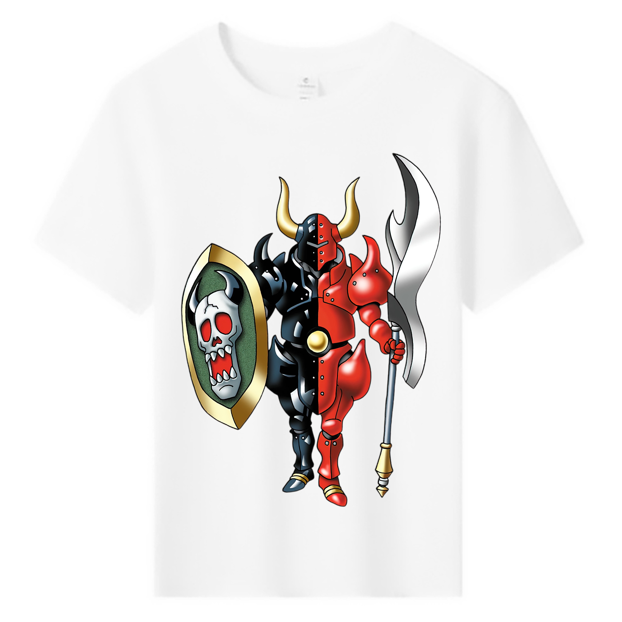 （画像用） ドラゴンクエスト Doragon Kuesuto Dragon Quest 綿100％キッズTシャツ（フロントプリント）