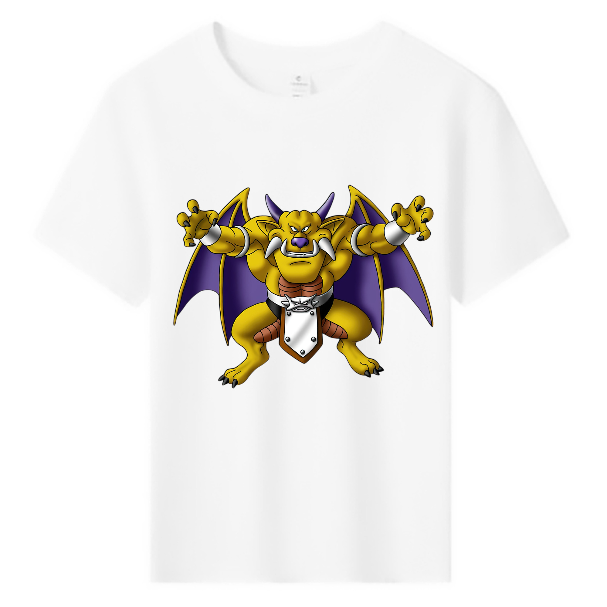 （画像用） ドラゴンクエスト Doragon Kuesuto Dragon Quest 綿100％キッズTシャツ（フロントプリント）