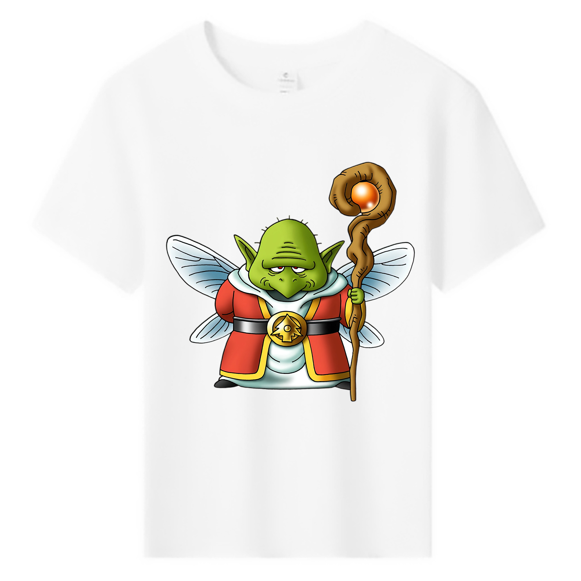 （画像用） ドラゴンクエスト Doragon Kuesuto Dragon Quest 綿100％キッズTシャツ（フロントプリント）
