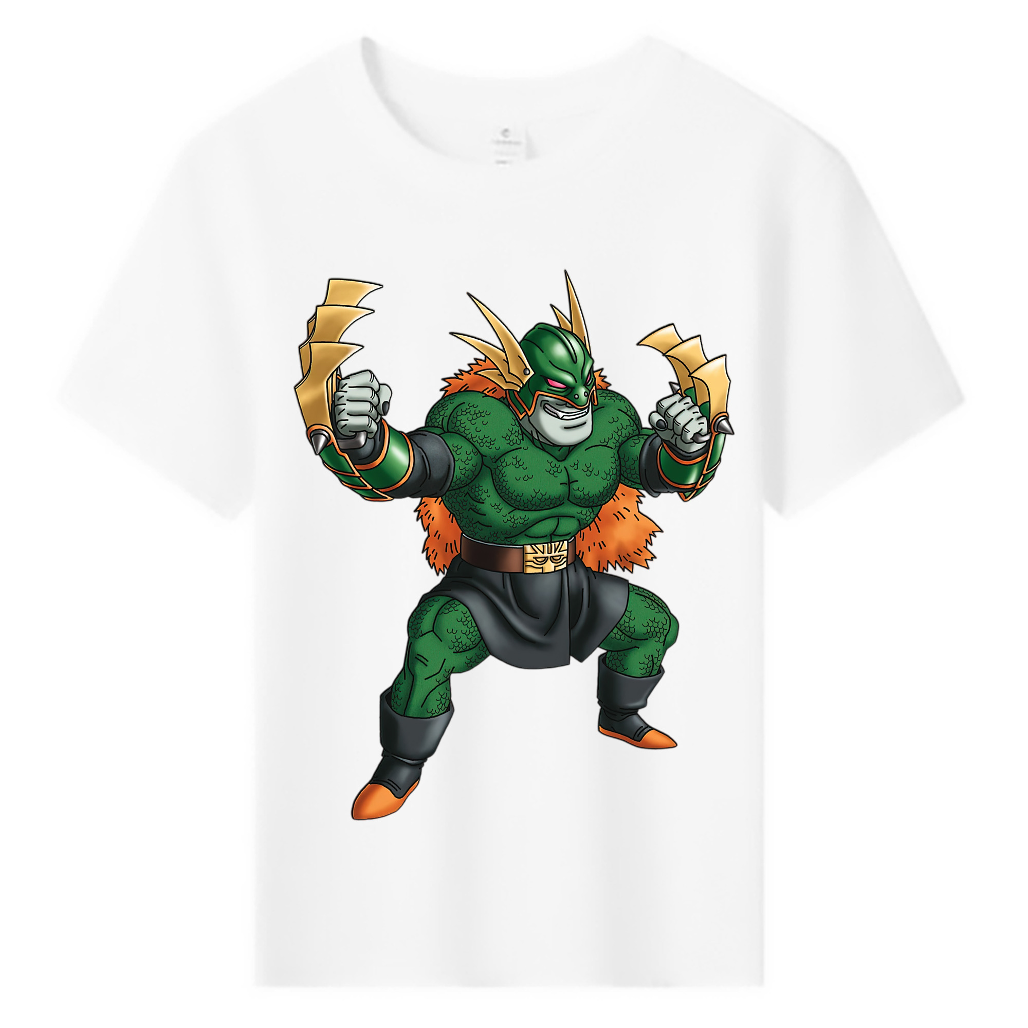 （画像用） ドラゴンクエスト Doragon Kuesuto Dragon Quest 綿100％キッズTシャツ（フロントプリント）