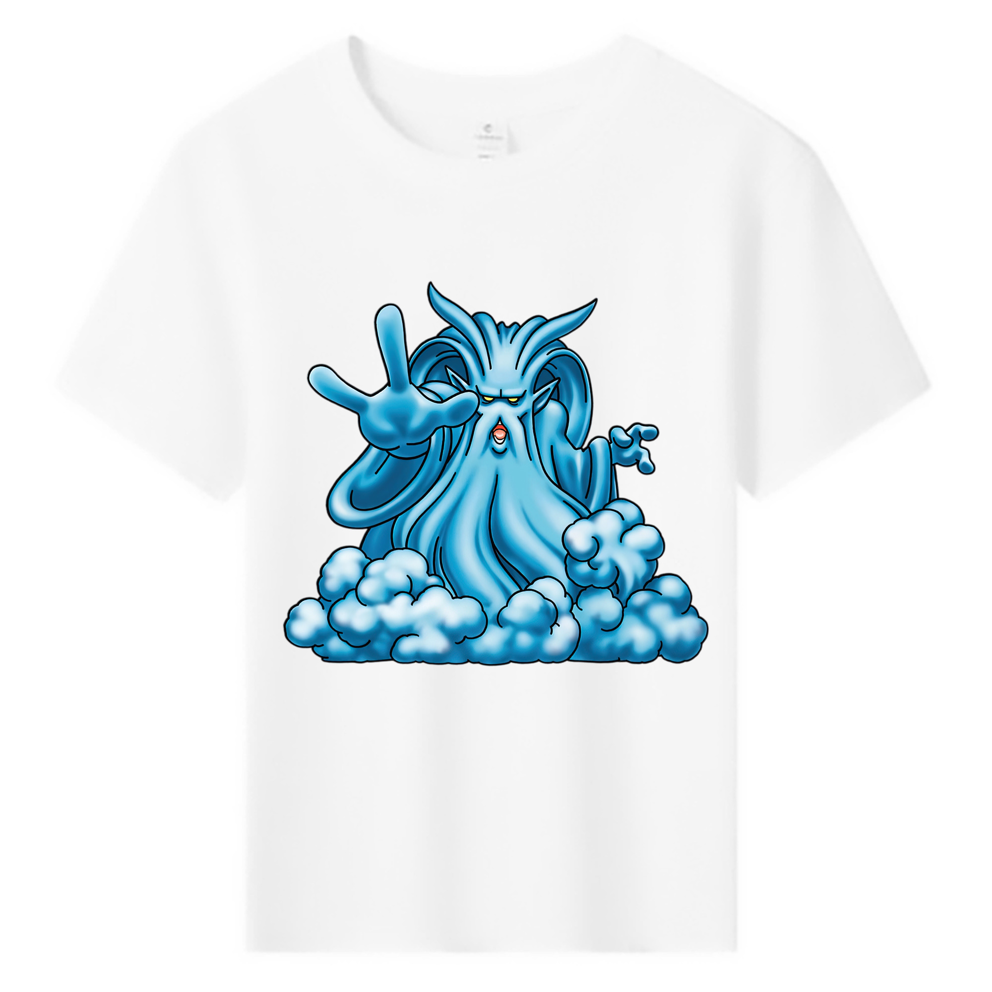 （画像用） ドラゴンクエスト Doragon Kuesuto Dragon Quest 綿100％キッズTシャツ（フロントプリント）