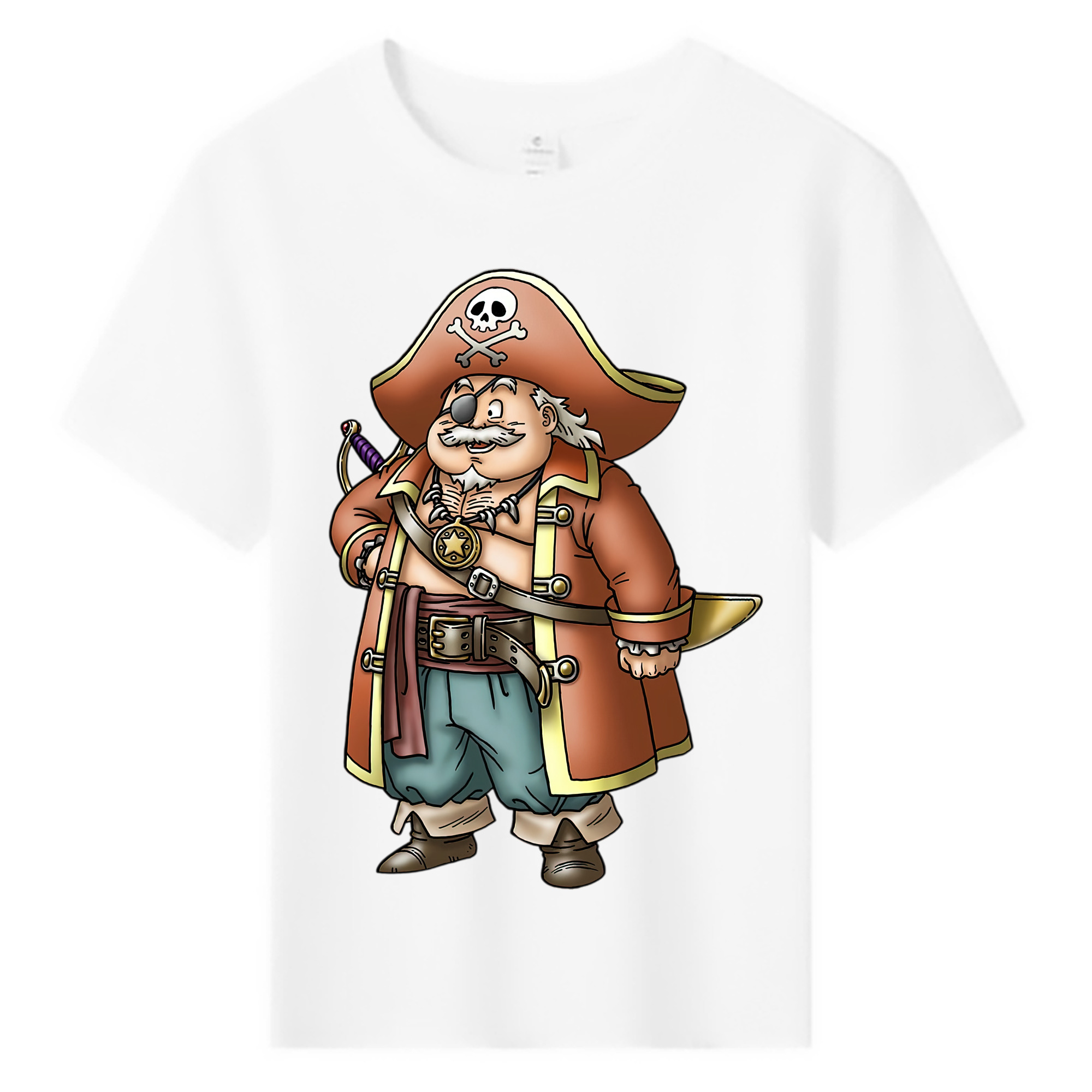 （画像用） ドラゴンクエスト Doragon Kuesuto Dragon Quest 綿100％キッズTシャツ（フロントプリント）