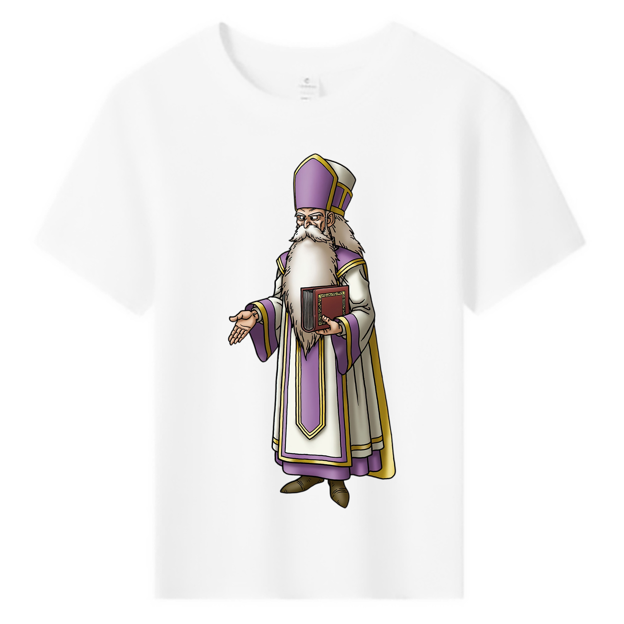 （画像用） ドラゴンクエスト Doragon Kuesuto Dragon Quest 綿100％キッズTシャツ（フロントプリント）