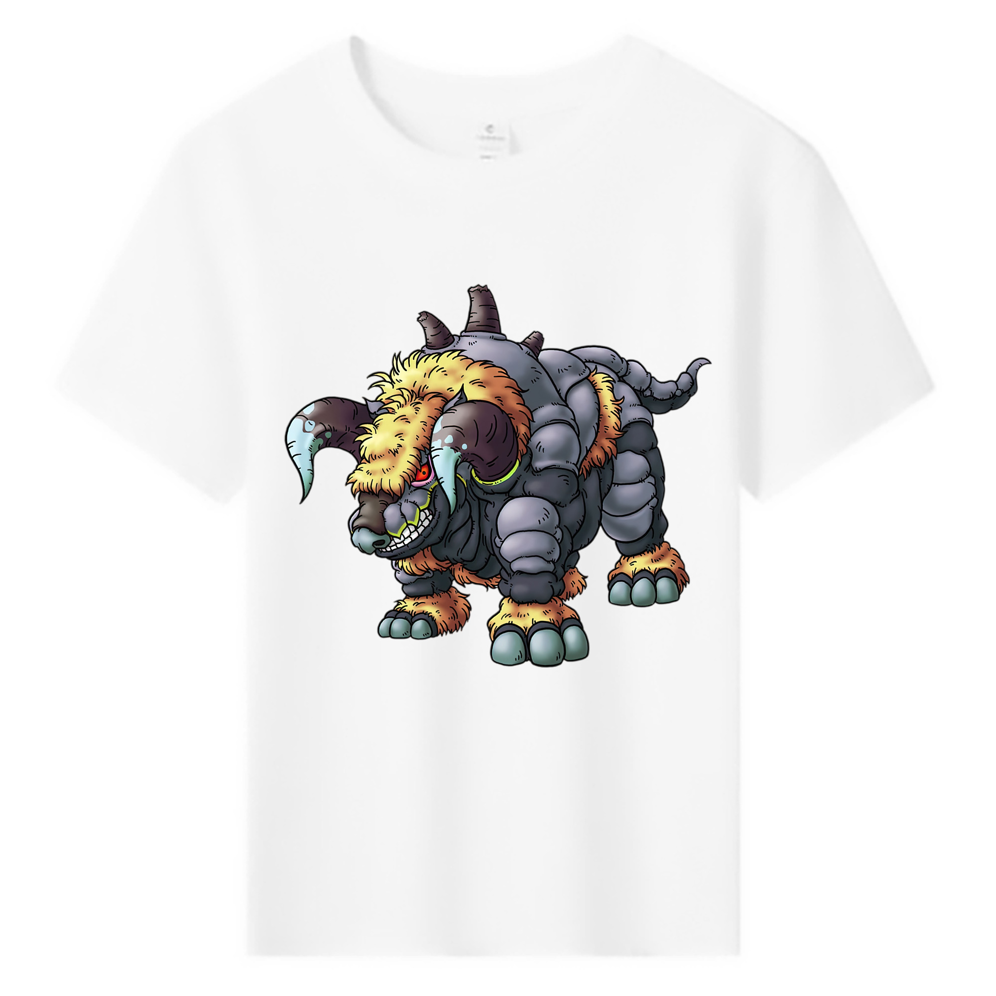 （画像用） ドラゴンクエスト Doragon Kuesuto Dragon Quest 綿100％キッズTシャツ（フロントプリント）