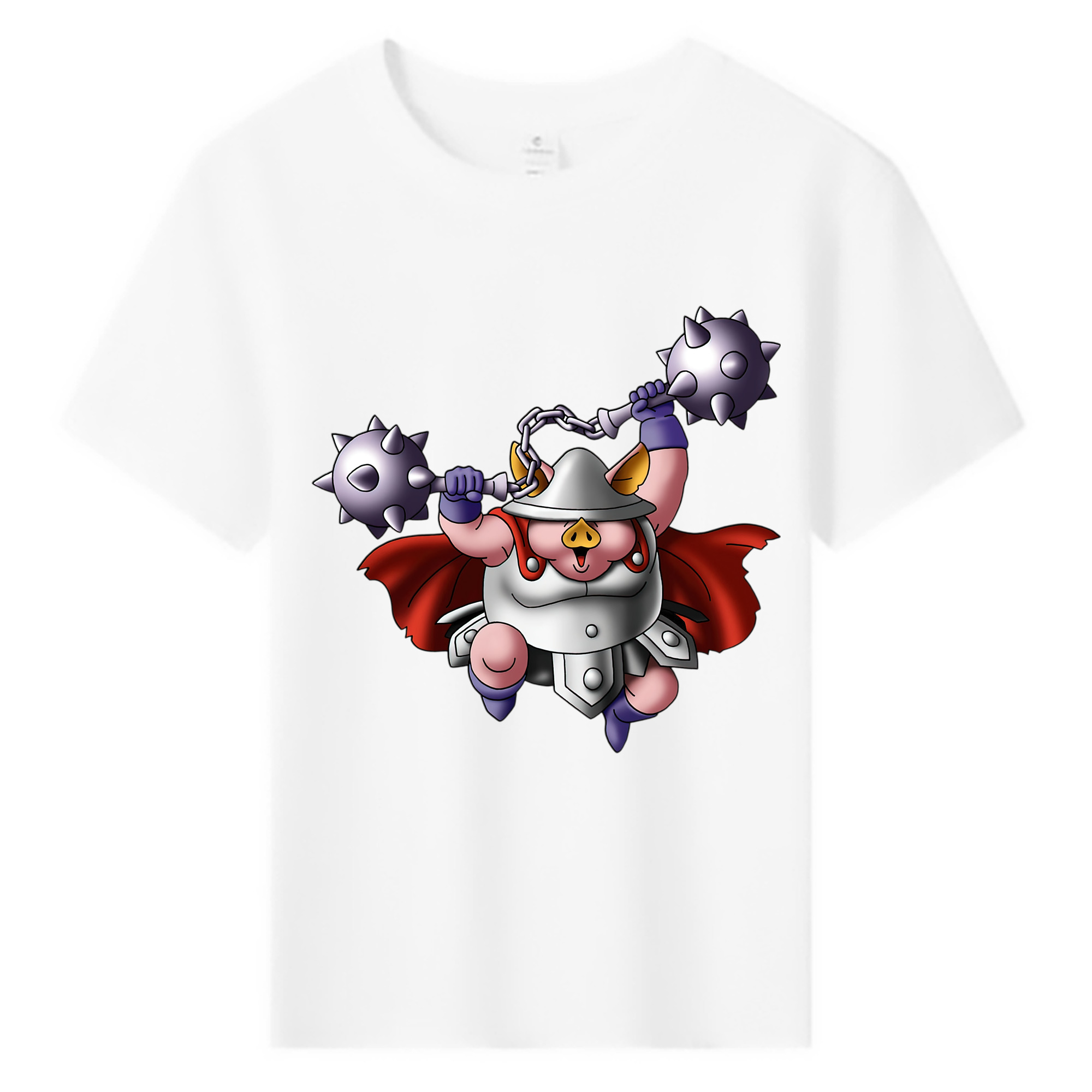 （画像用） ドラゴンクエスト Doragon Kuesuto Dragon Quest 綿100％キッズTシャツ（フロントプリント）