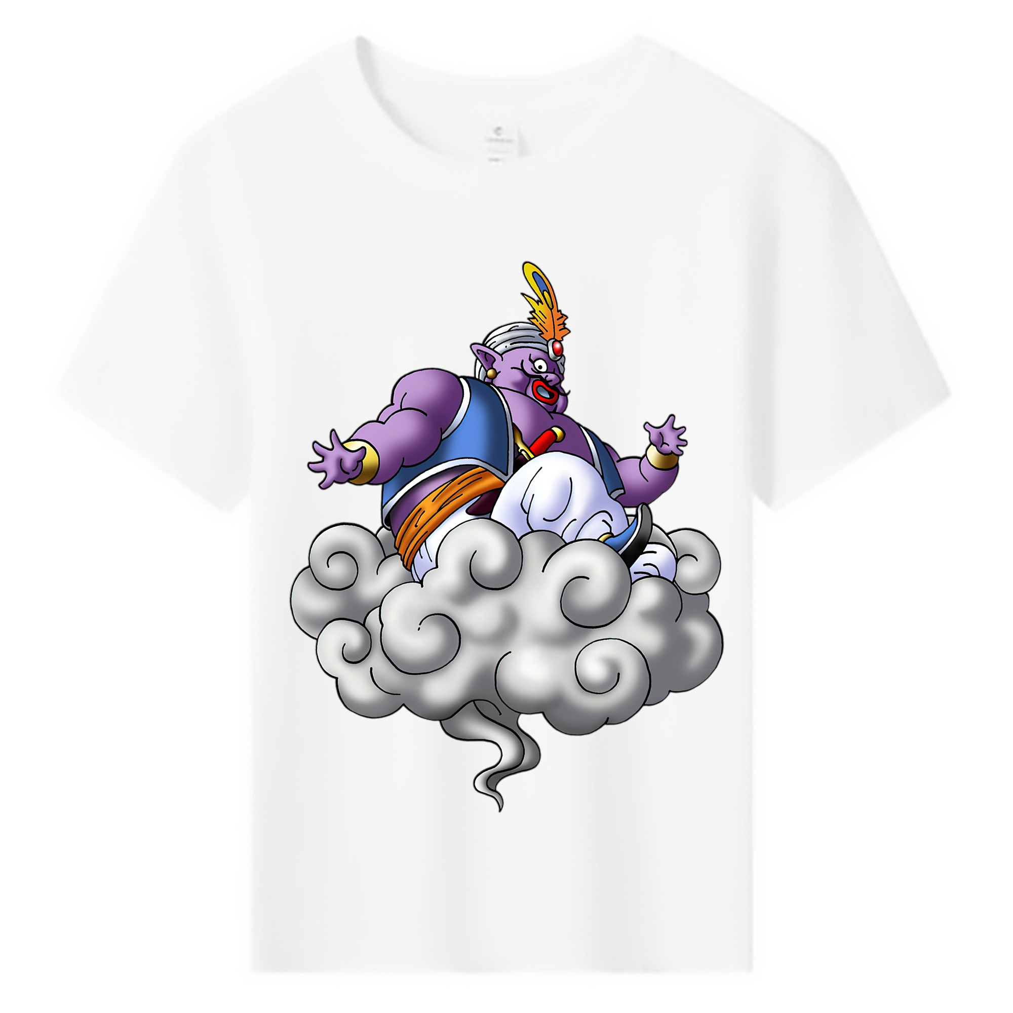 （画像用） ドラゴンクエスト Doragon Kuesuto Dragon Quest 綿100％キッズTシャツ（フロントプリント）