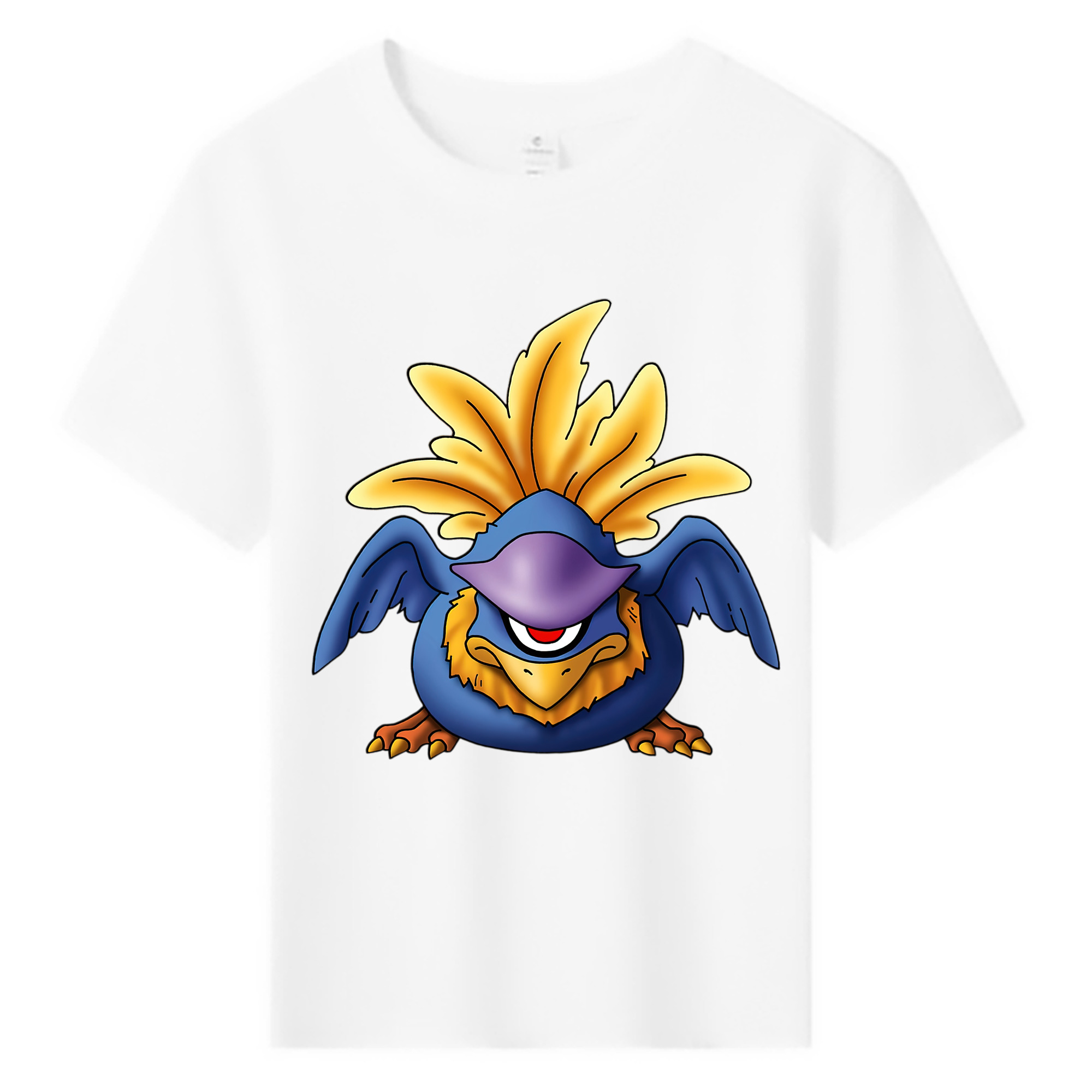 （画像用） ドラゴンクエスト Doragon Kuesuto Dragon Quest 綿100％キッズTシャツ（フロントプリント）