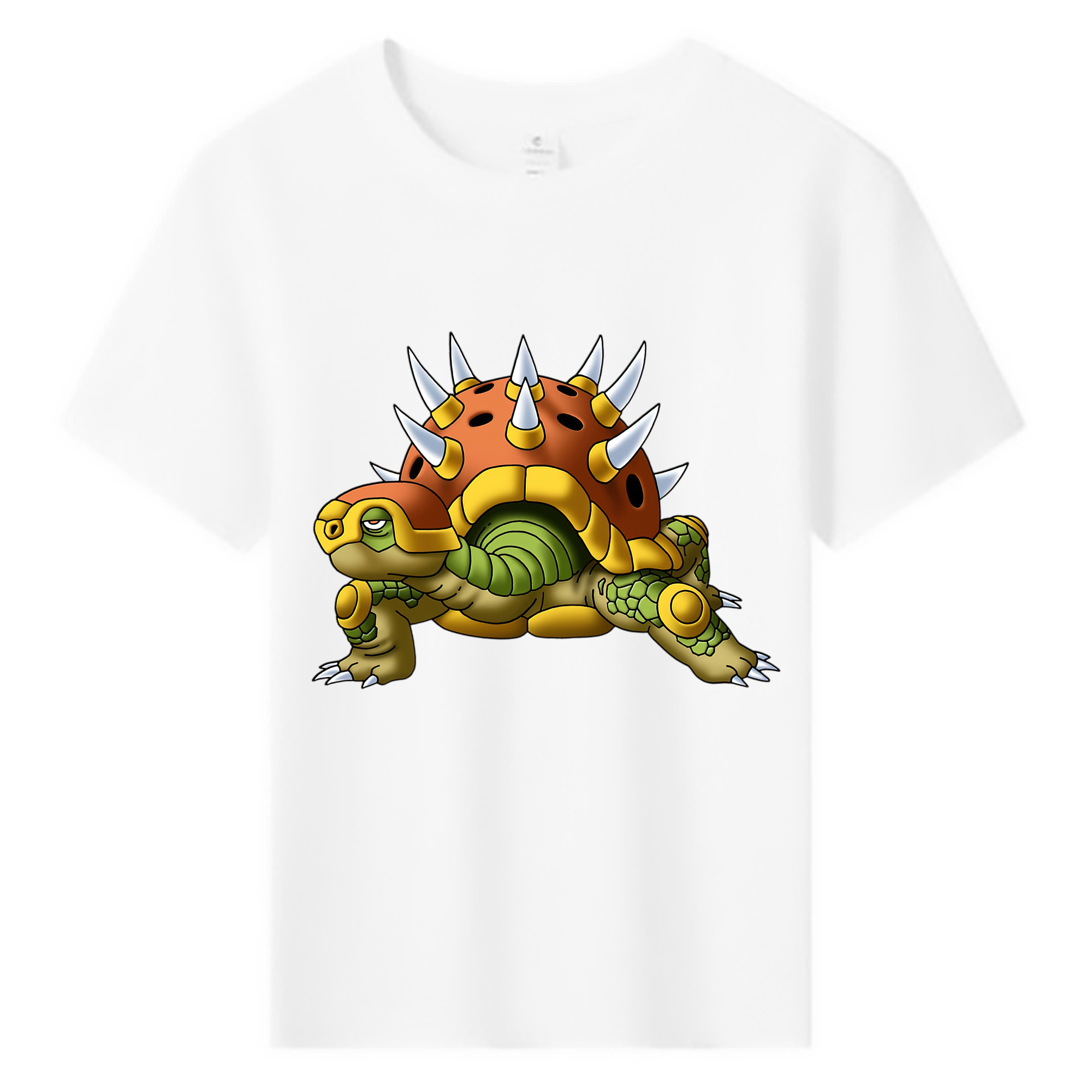 （画像用） ドラゴンクエスト Doragon Kuesuto Dragon Quest 綿100％キッズTシャツ（フロントプリント）