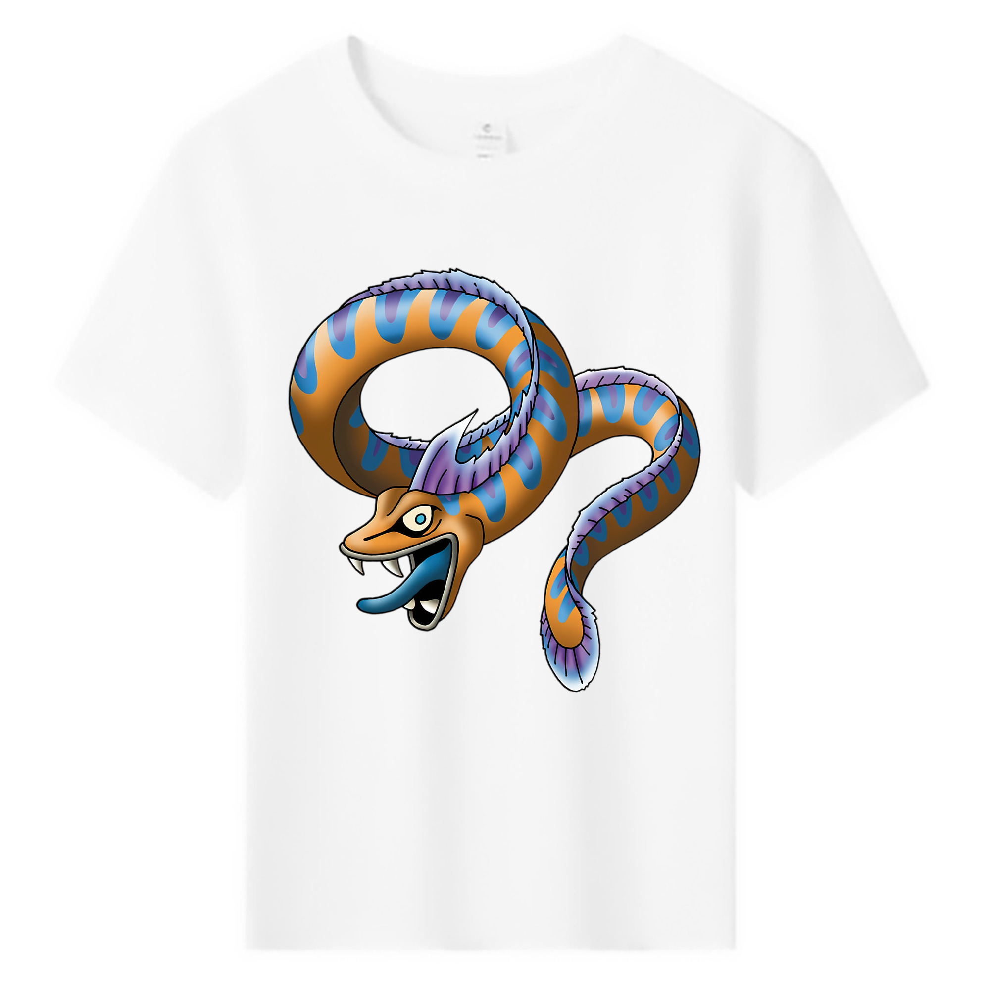 （画像用） ドラゴンクエスト Doragon Kuesuto Dragon Quest 綿100％キッズTシャツ（フロントプリント）