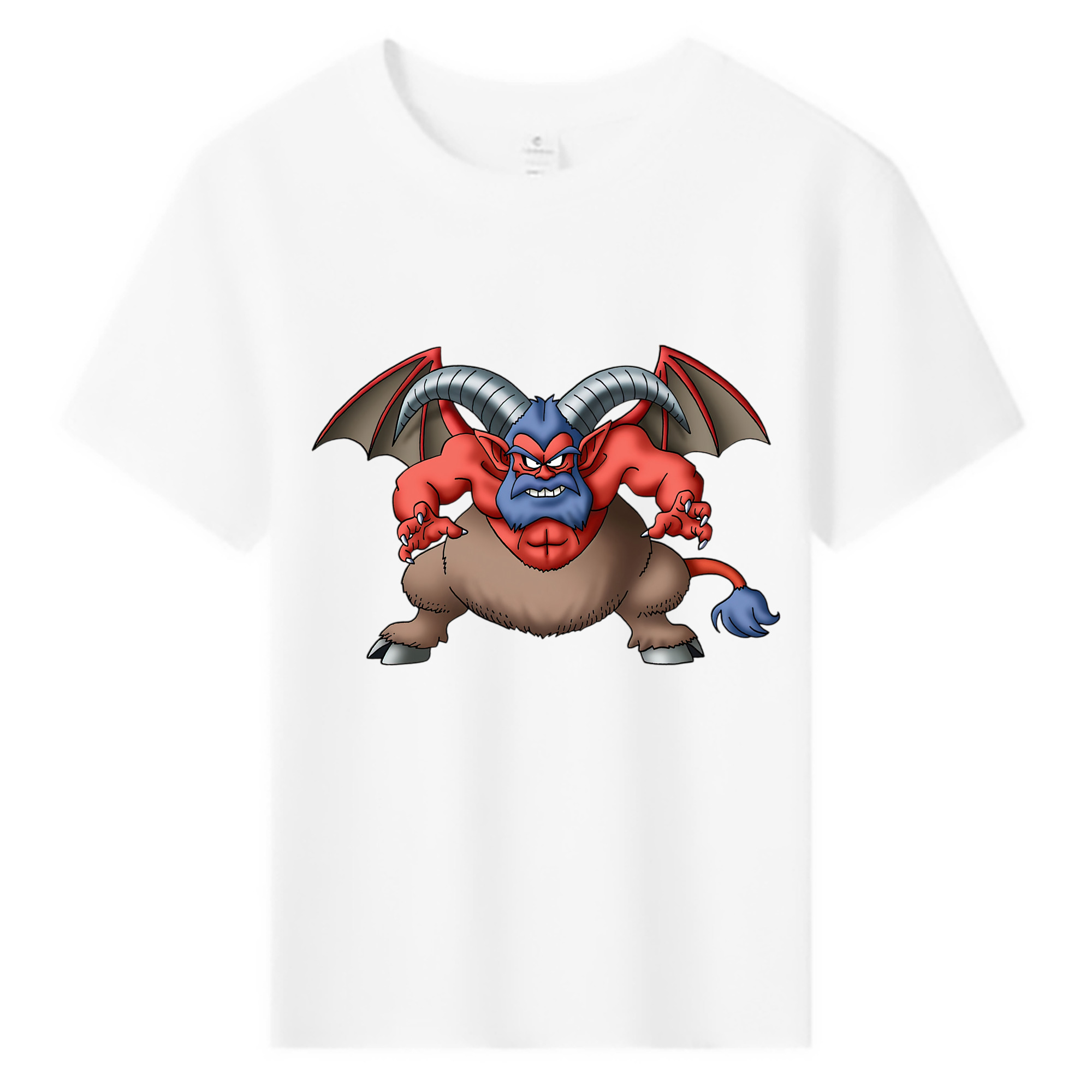 （画像用） ドラゴンクエスト Doragon Kuesuto Dragon Quest 綿100％キッズTシャツ（フロントプリント）