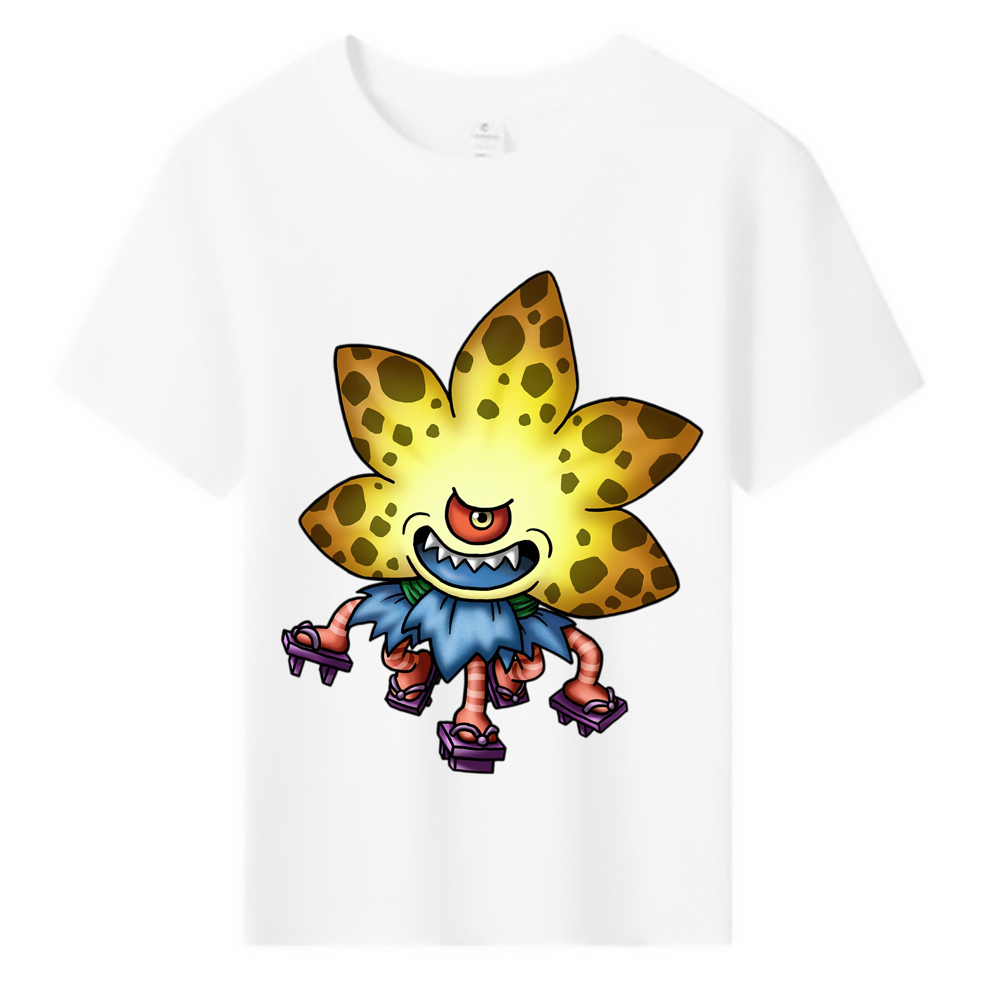 （画像用） ドラゴンクエスト Doragon Kuesuto Dragon Quest 綿100％キッズTシャツ（フロントプリント）