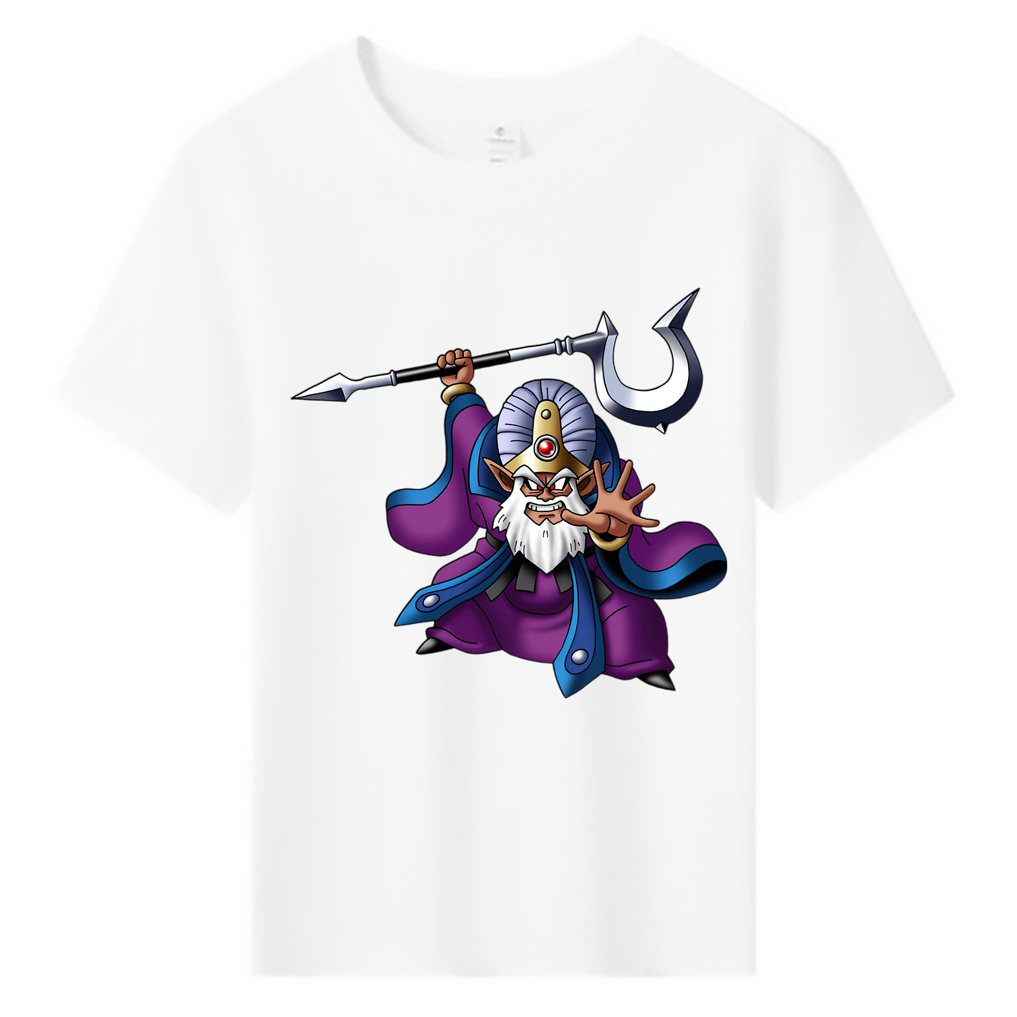 （画像用） ドラゴンクエスト Doragon Kuesuto Dragon Quest 綿100％キッズTシャツ（フロントプリント）