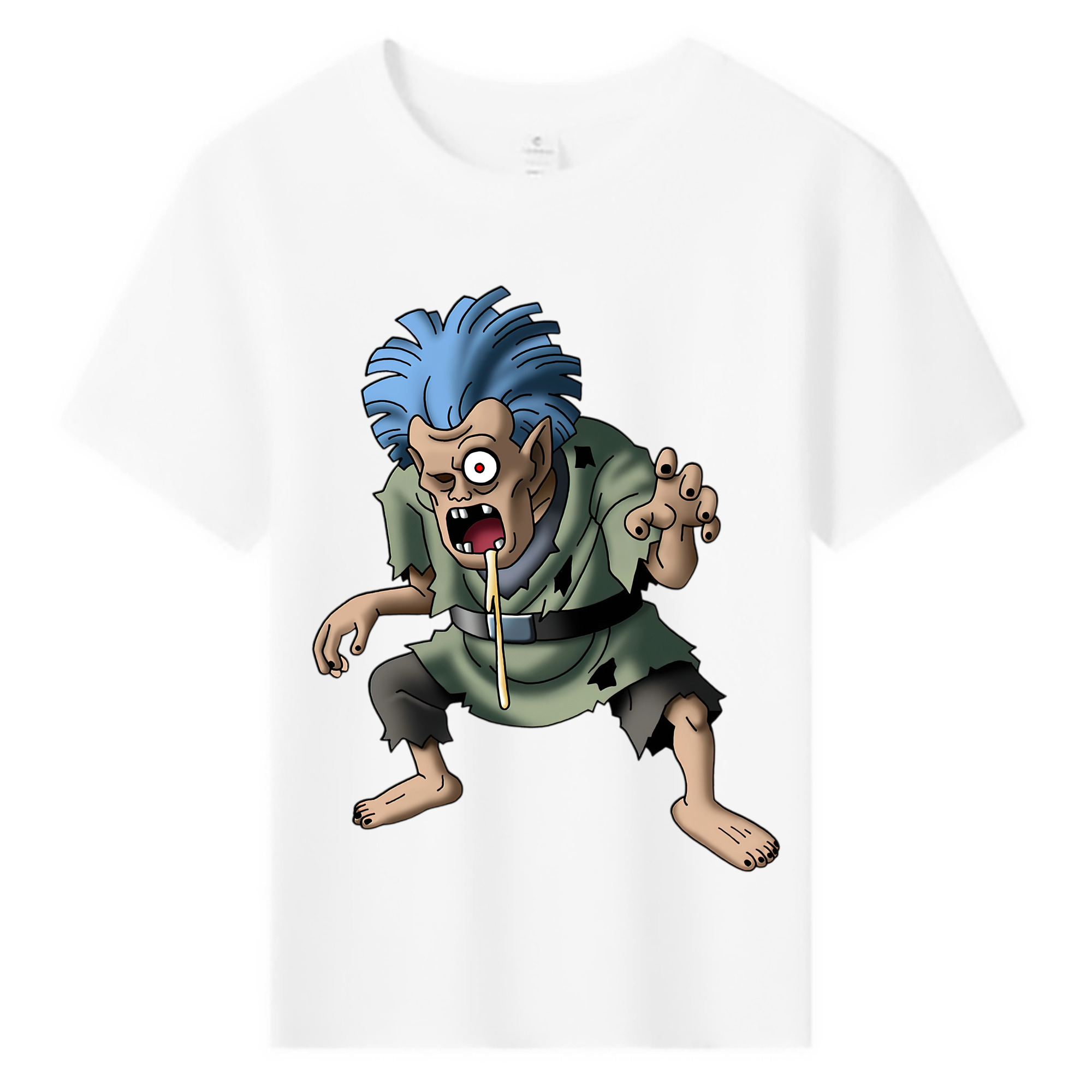 （画像用） ドラゴンクエスト Doragon Kuesuto Dragon Quest 綿100％キッズTシャツ（フロントプリント）