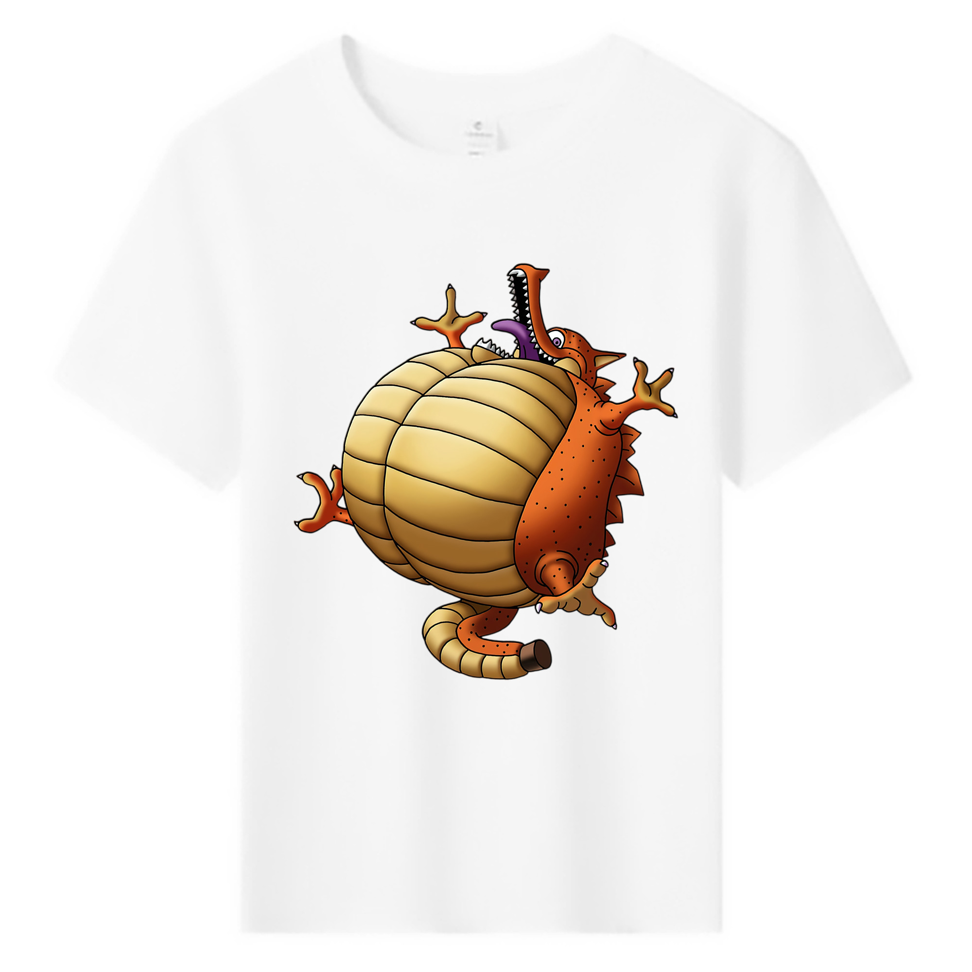 （画像用） ドラゴンクエスト Doragon Kuesuto Dragon Quest 綿100％キッズTシャツ（フロントプリント）