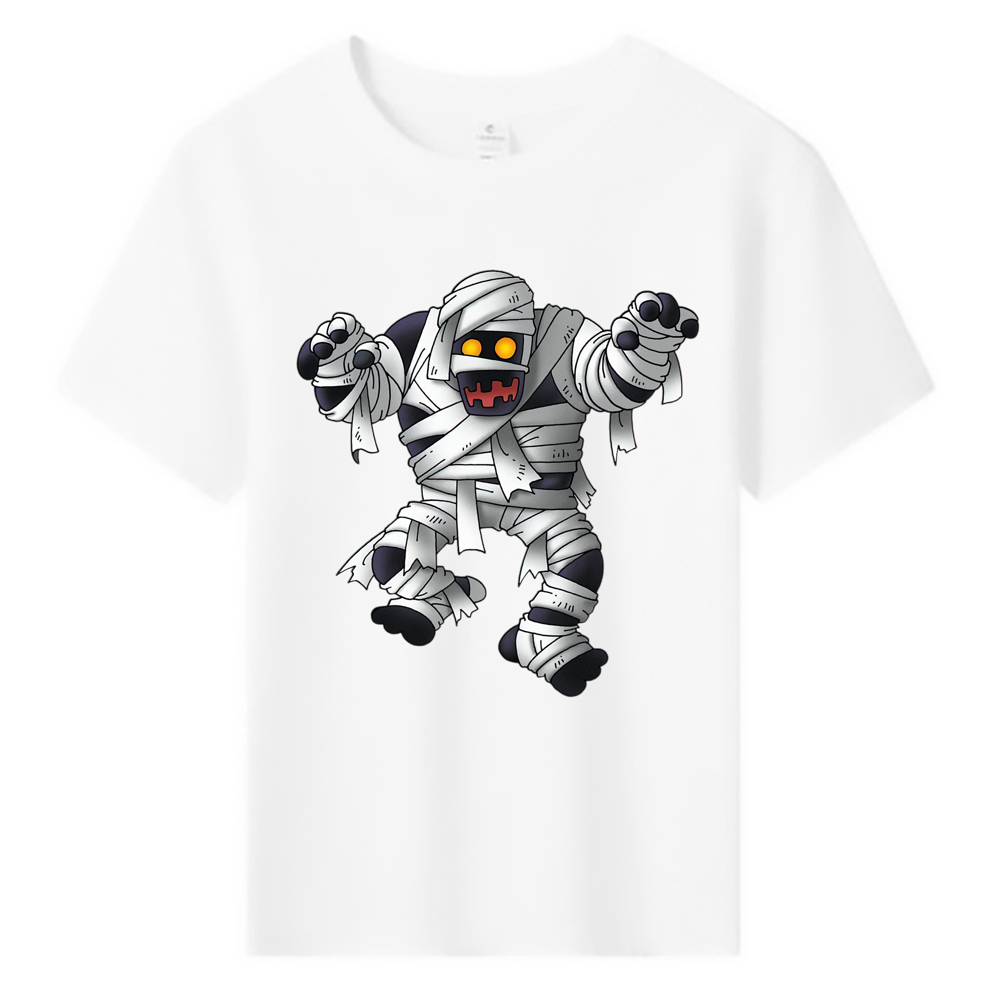 （画像用） ドラゴンクエスト Doragon Kuesuto Dragon Quest 綿100％キッズTシャツ（フロントプリント）