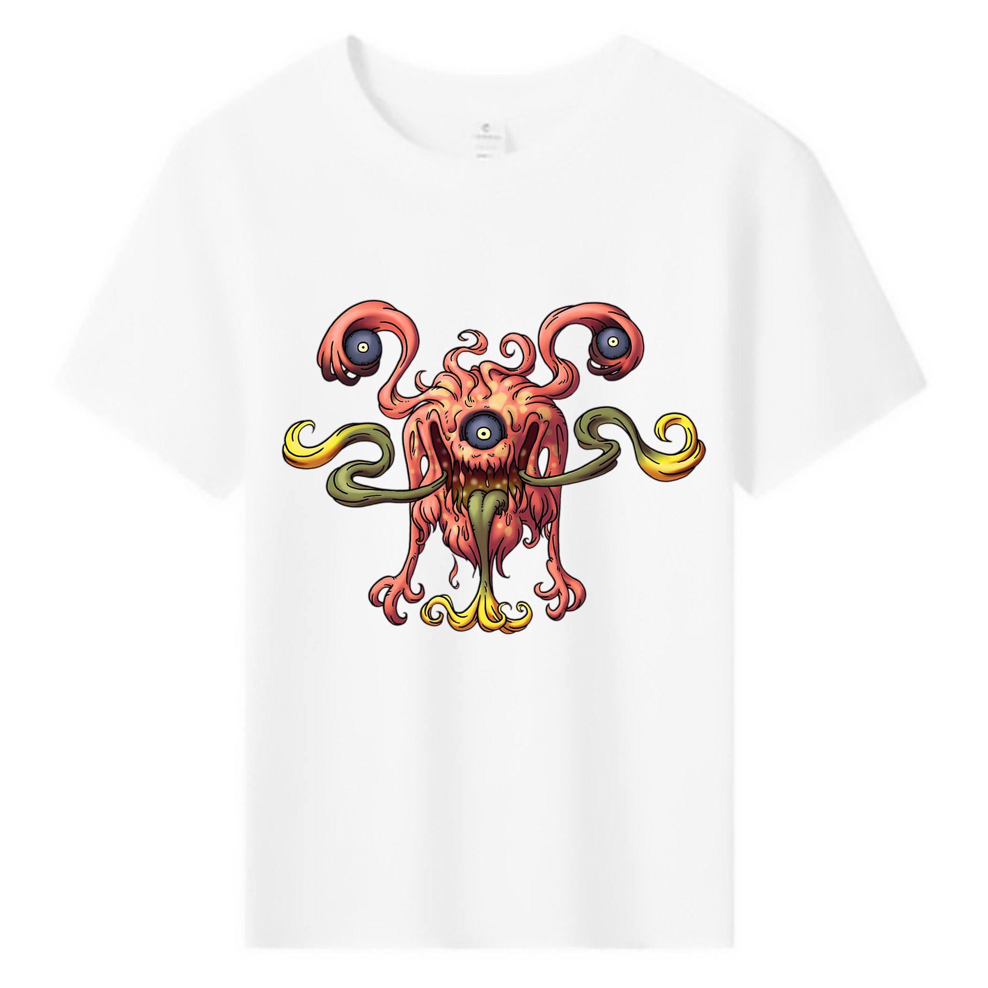 （画像用） ドラゴンクエスト Doragon Kuesuto Dragon Quest 綿100％キッズTシャツ（フロントプリント）