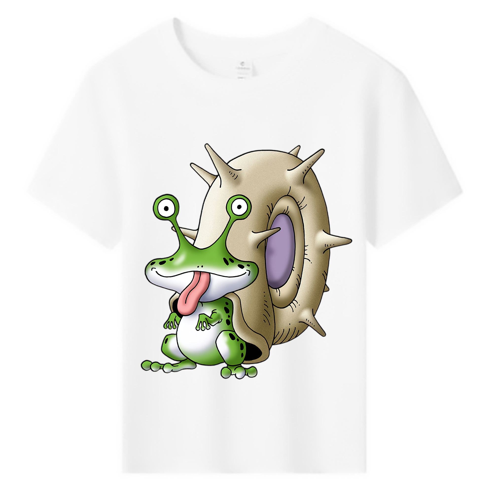 （画像用） ドラゴンクエスト Doragon Kuesuto Dragon Quest 綿100％キッズTシャツ（フロントプリント）